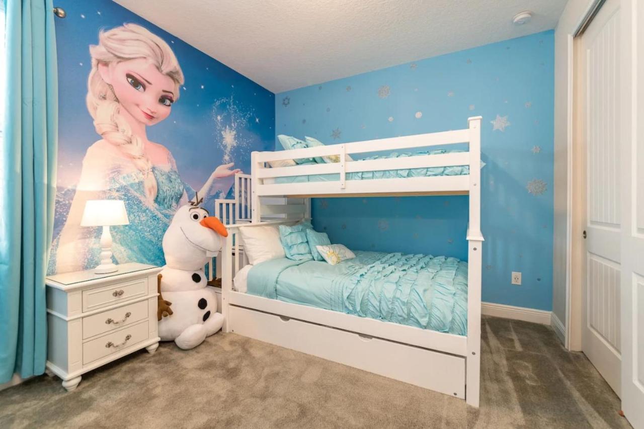 Disney Themed Rooms with Movie Theater and Huge Pool