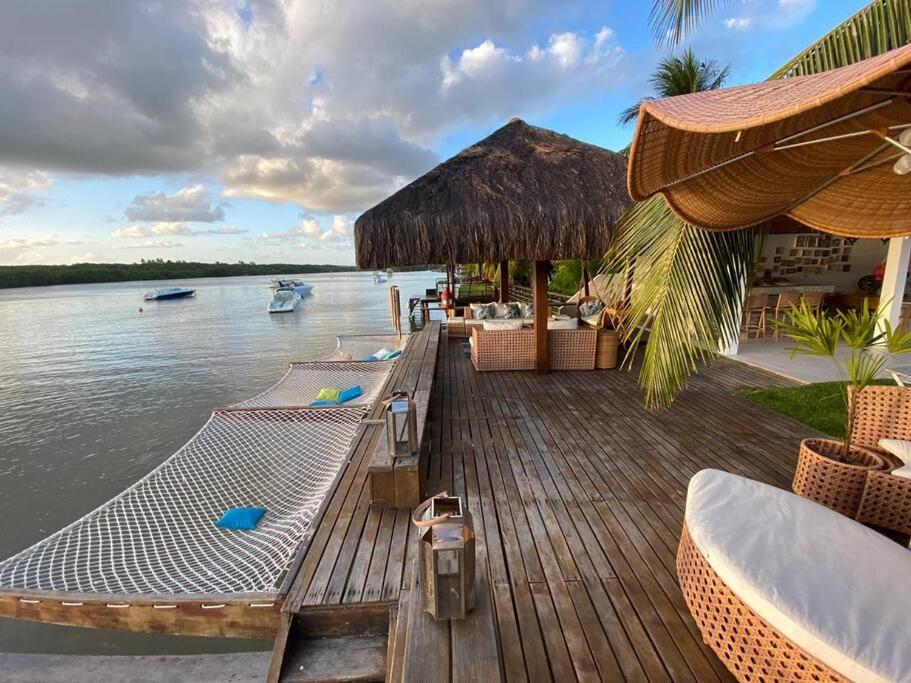 Casa beira mar e beira rio em Toquinho Porto de galinhas