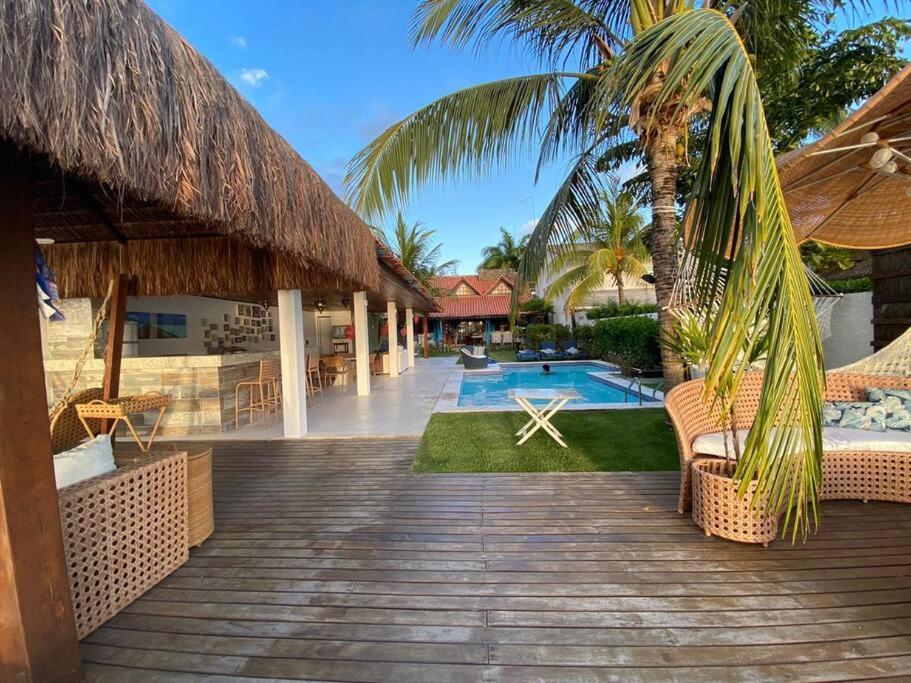 Casa beira mar e beira rio em Toquinho Porto de galinhas