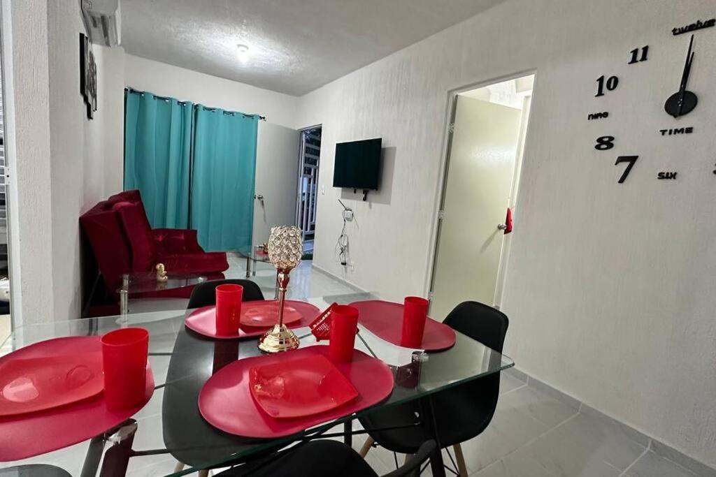 Lindo departamento privado con alberca