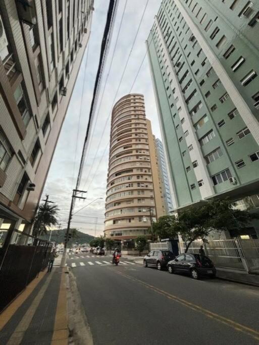 Apartamento São Vicente frente a praia