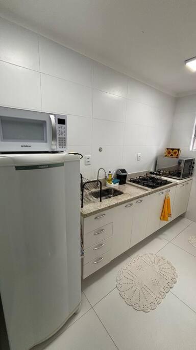 Apartamento São Vicente frente a praia