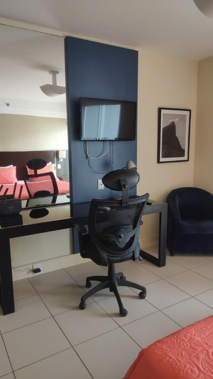 Studio pé na areia, vista, internet e ar