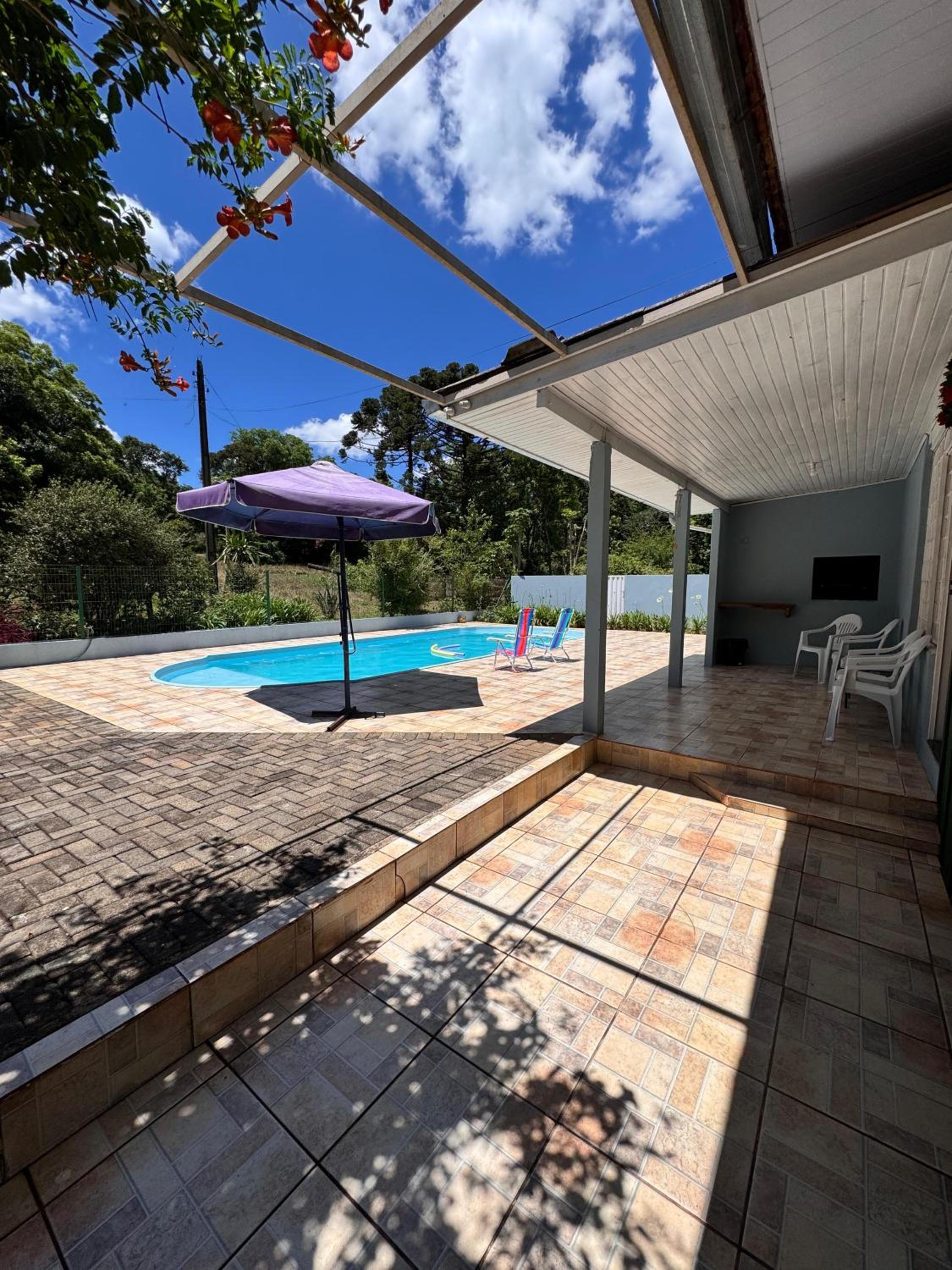 Casa Aconchegante em Chácara com Piscina Aquecida