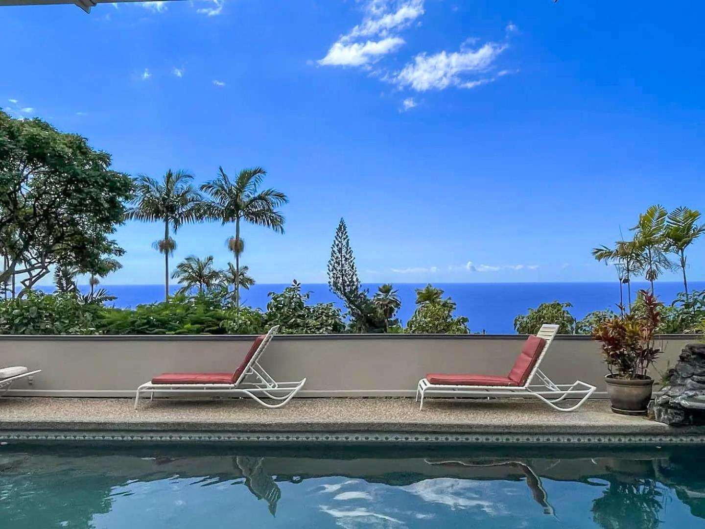 Breathtaking 180 Panoramic Ocean Views, Crystal Blue Pool, Hot Tub, BBQ Grill view 5