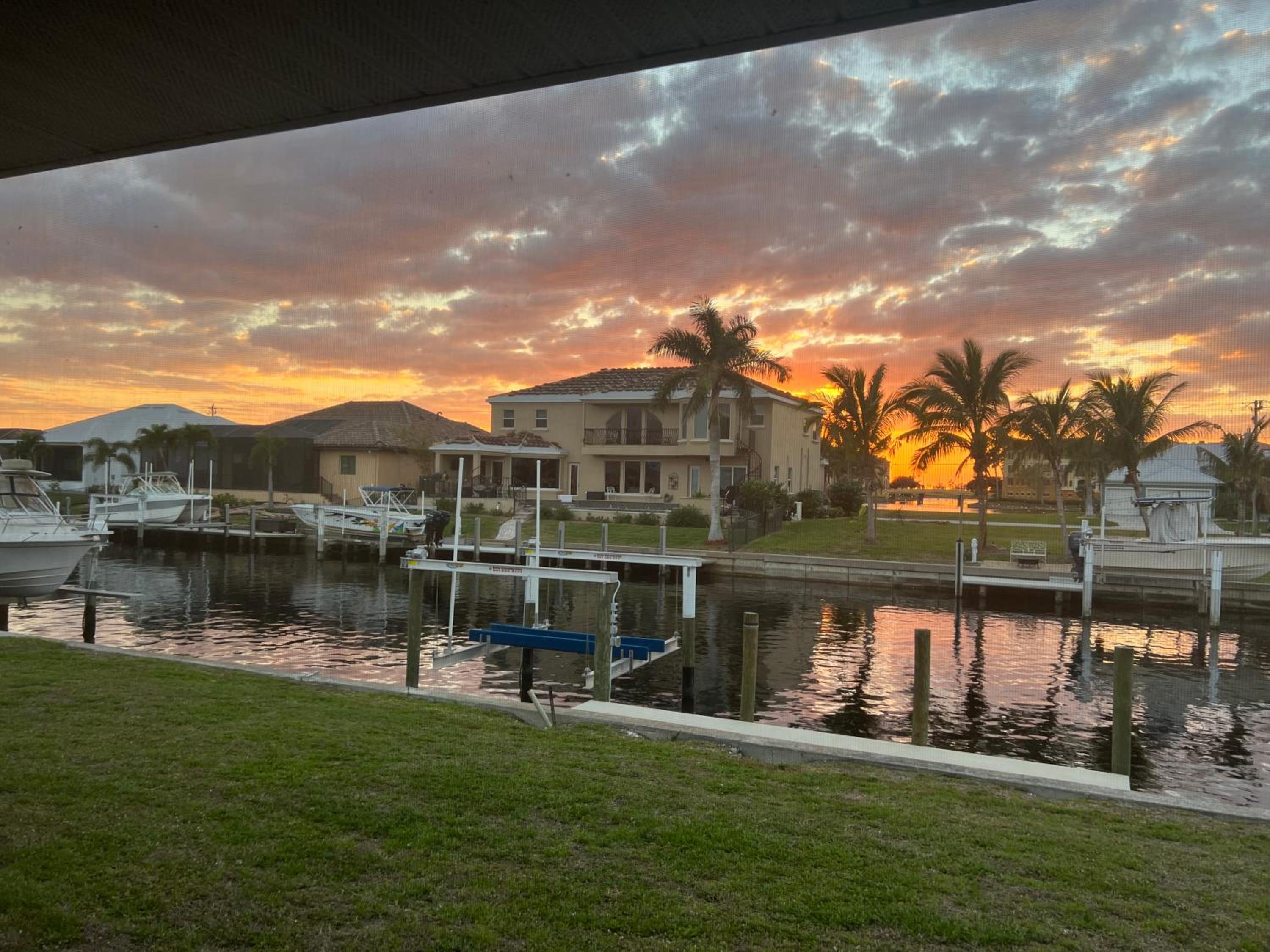 WATER WATER WATER - newly renovated 3BR, 2 bath canal front home in Punta Gorda Isles view 4