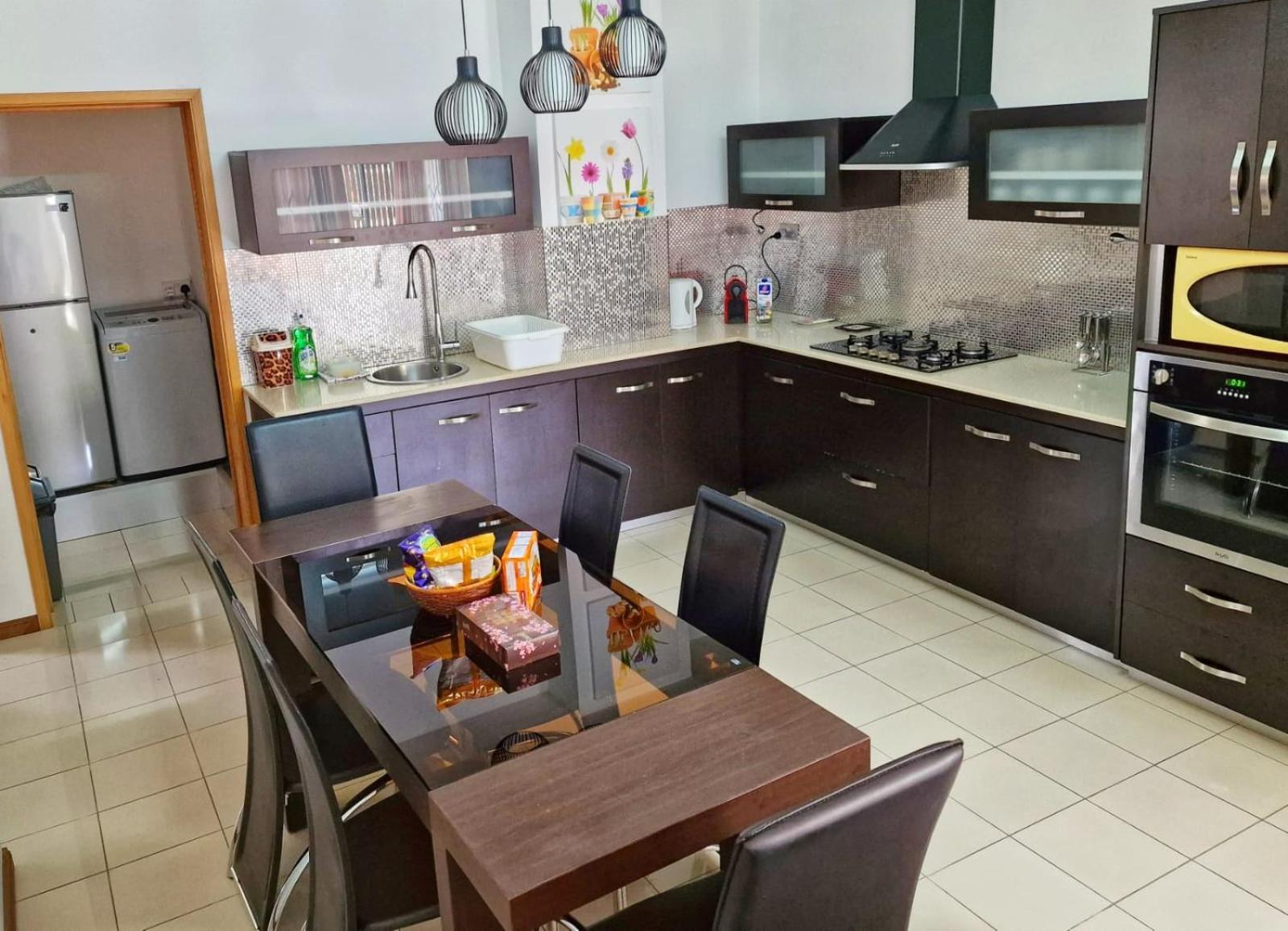 Modern air-conditioned 3 bedroom apartment on ground floor, fully equiped with swimming pool - Flic en Flac, West Coast - Tranquil Lagoons photo 5