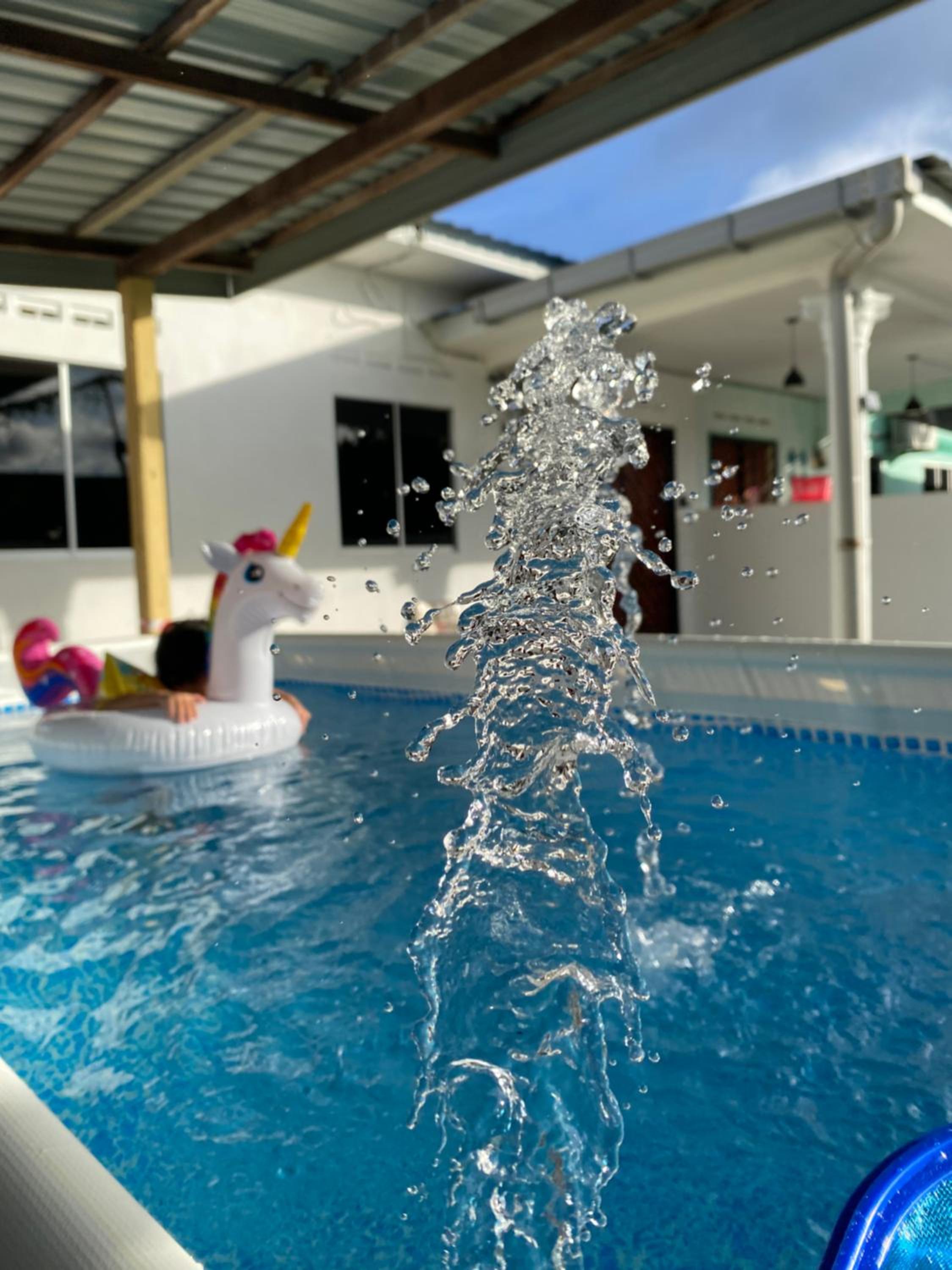 Rumah Puteh Mersing Kecil INTEX POOL FOR KIDS ROOM FULLY AIR-CONDITIONED photo 1