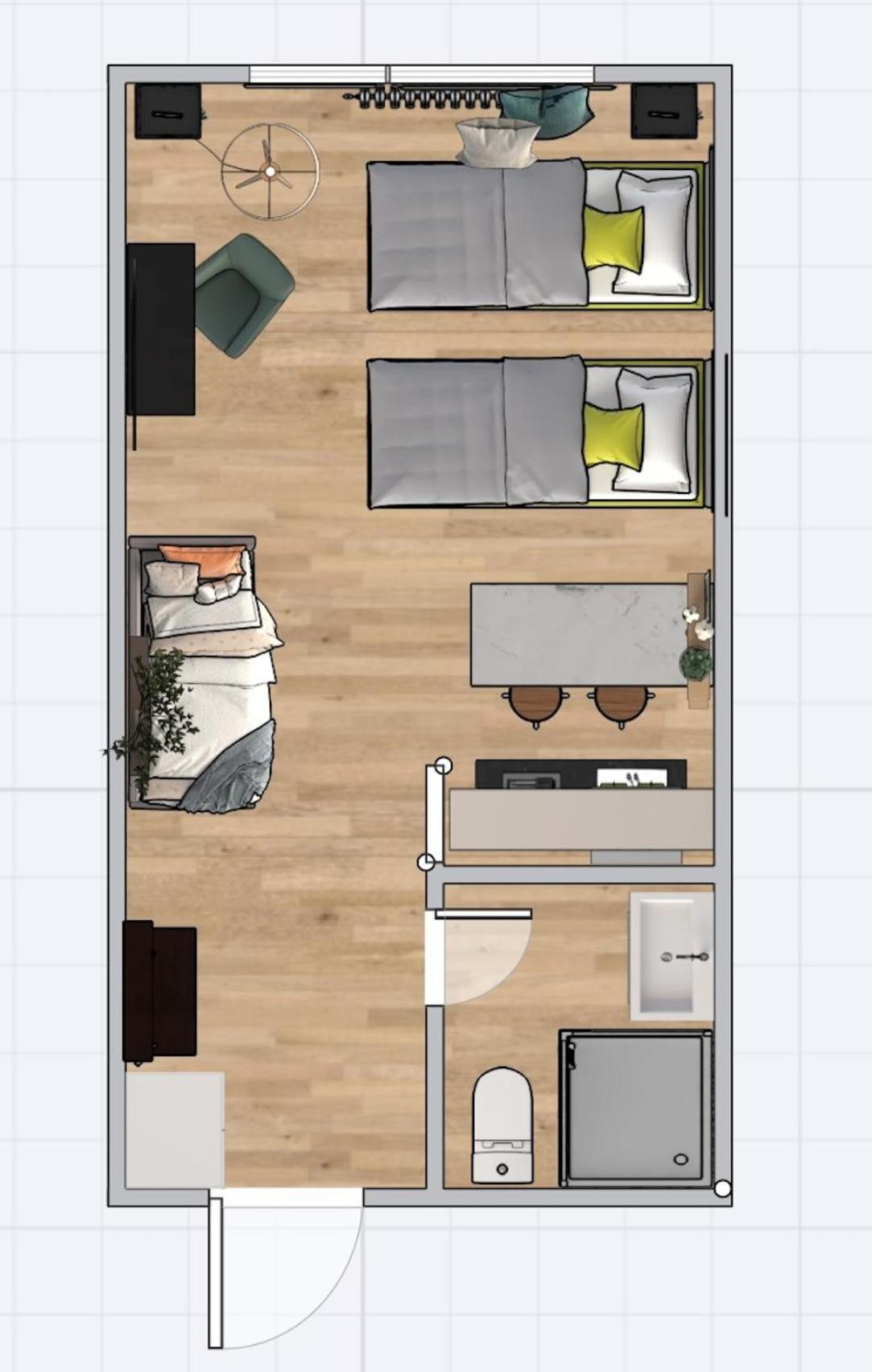 Cozy apartment in city center