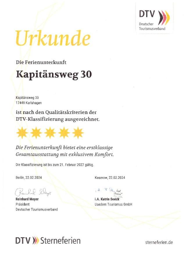 Ferienhaus Kapitänsweg 30