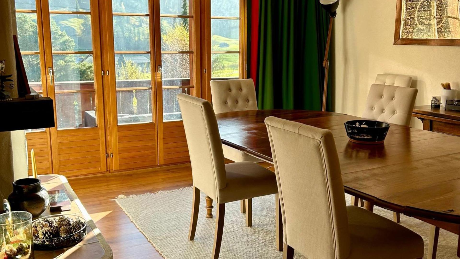Gstaad - Cozy spacious Flat right in the village