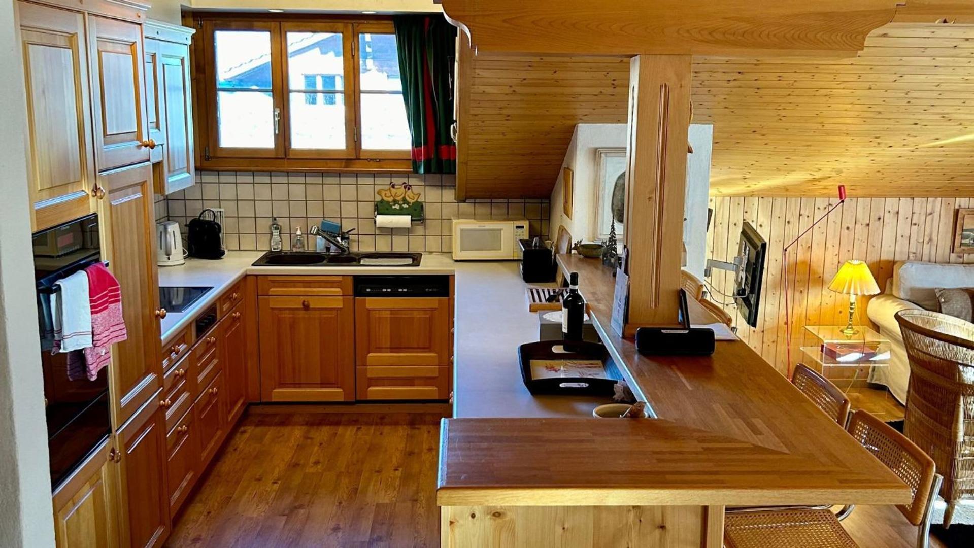 Gstaad - Cozy spacious Flat right in the village