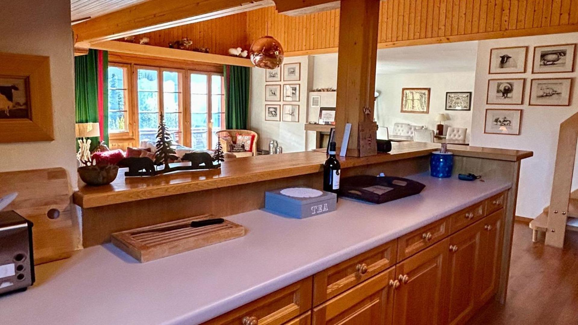 Gstaad - Cozy spacious Flat right in the village