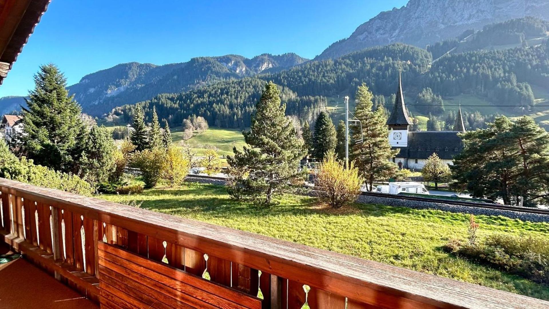 Gstaad - Cozy spacious Flat right in the village