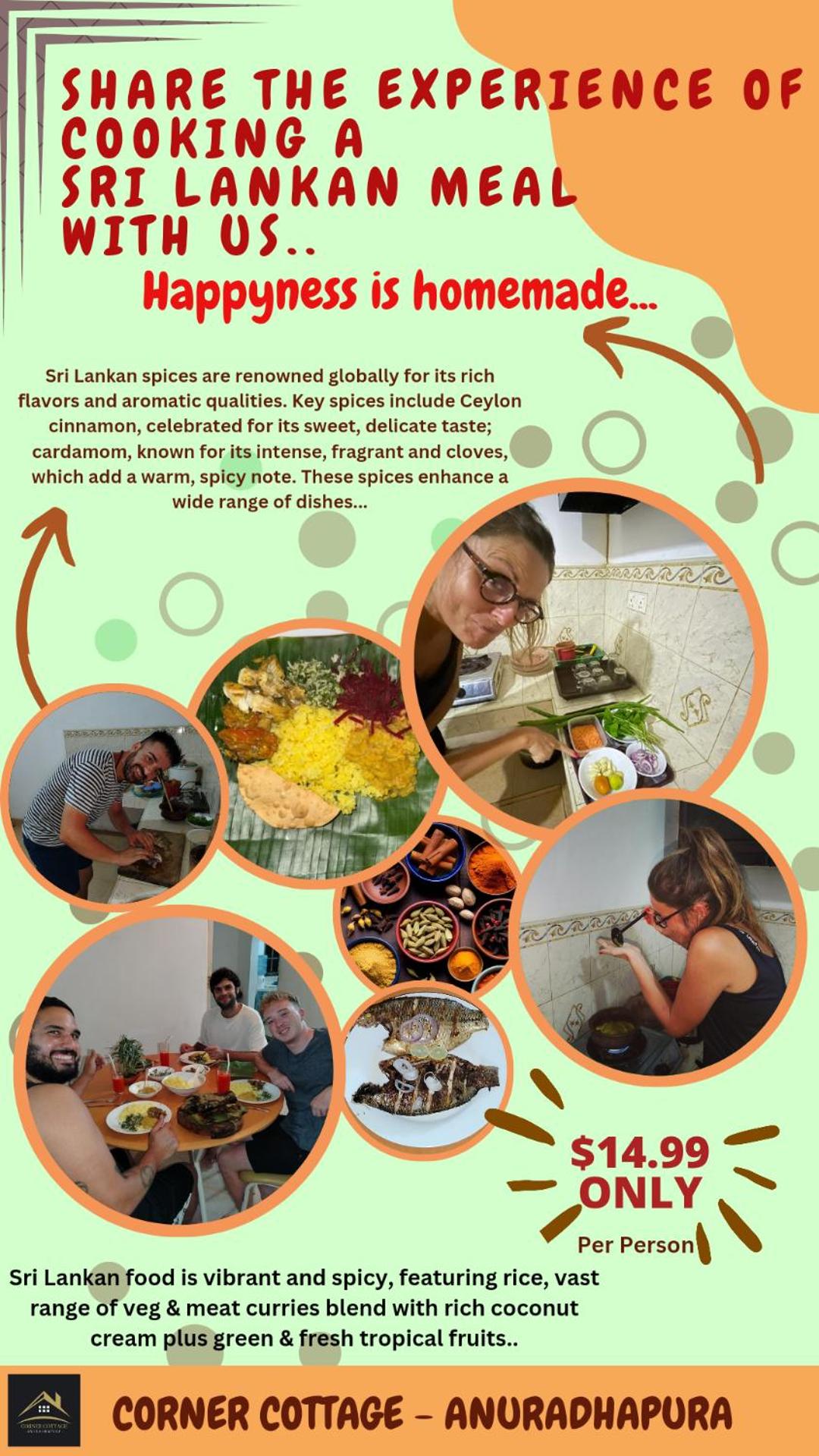 Corner Cottage Anuradhapura - Homestay and Cooking Class view 2