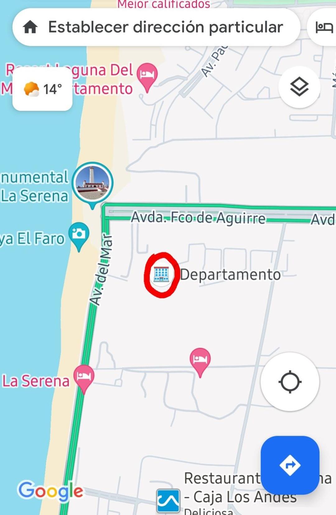 Departamento a pasos de la playa La Serena