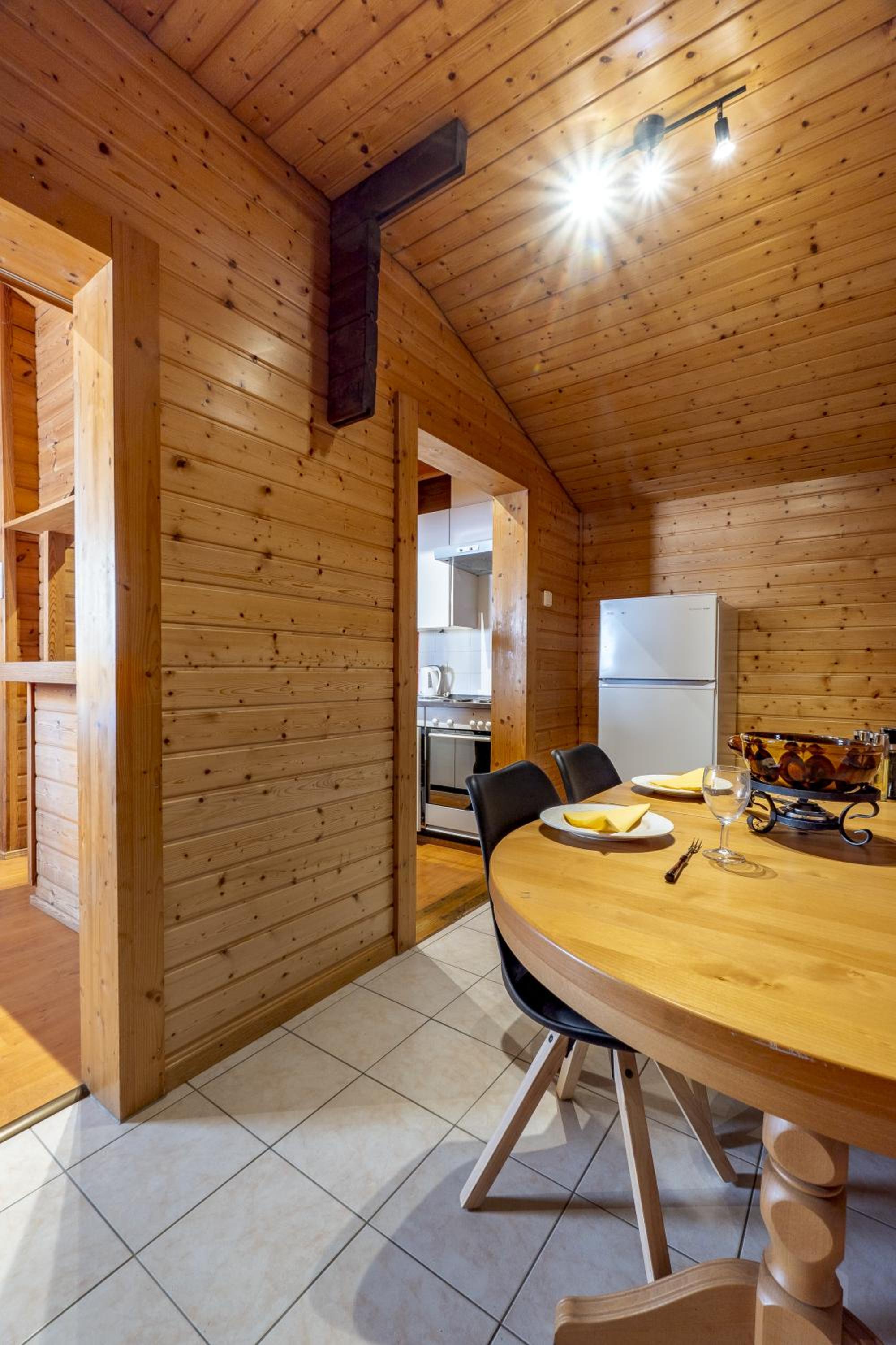 Chalet In The Nature Park With Fireplace Bbq