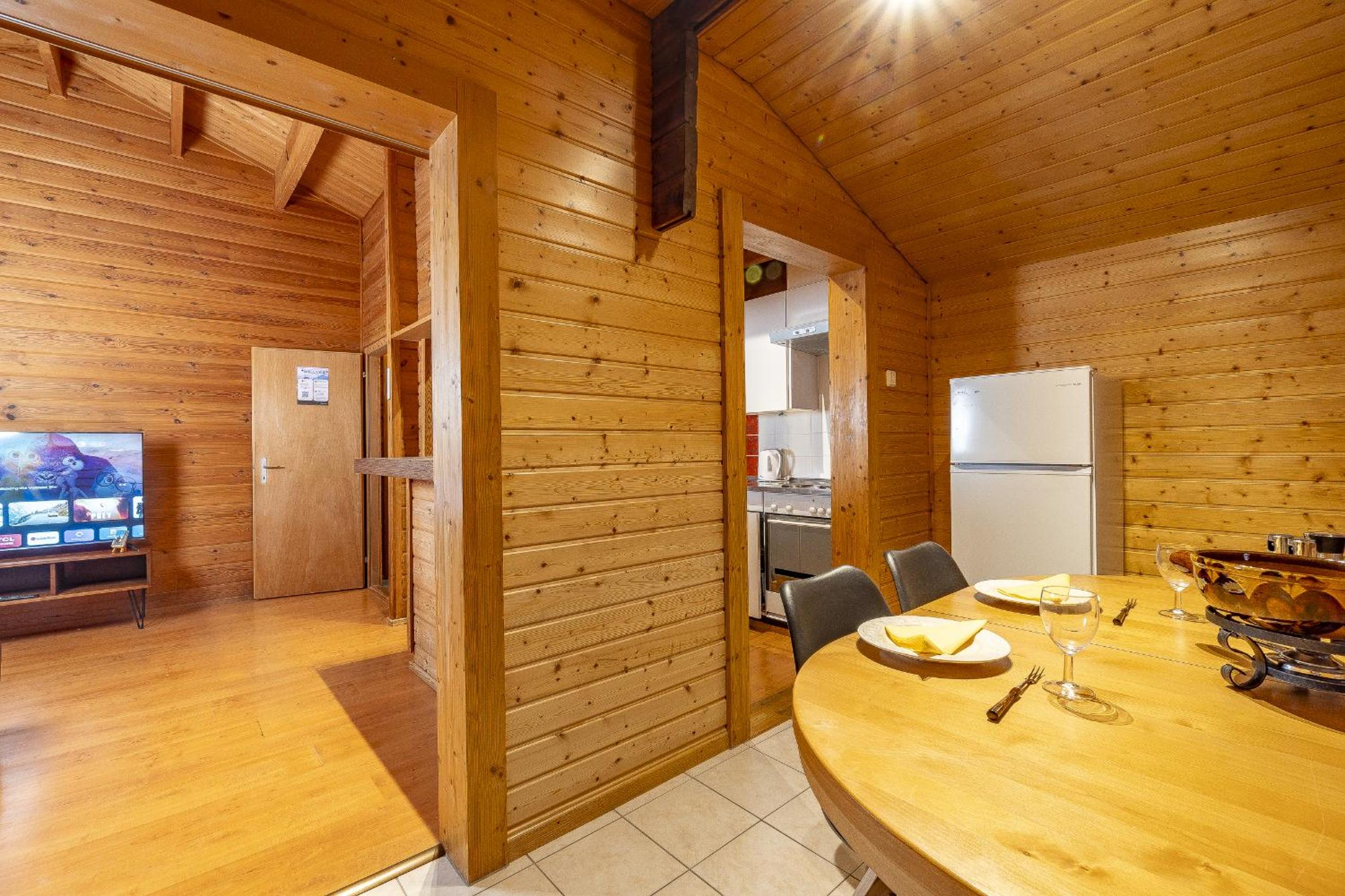 Chalet In The Nature Park With Fireplace Bbq