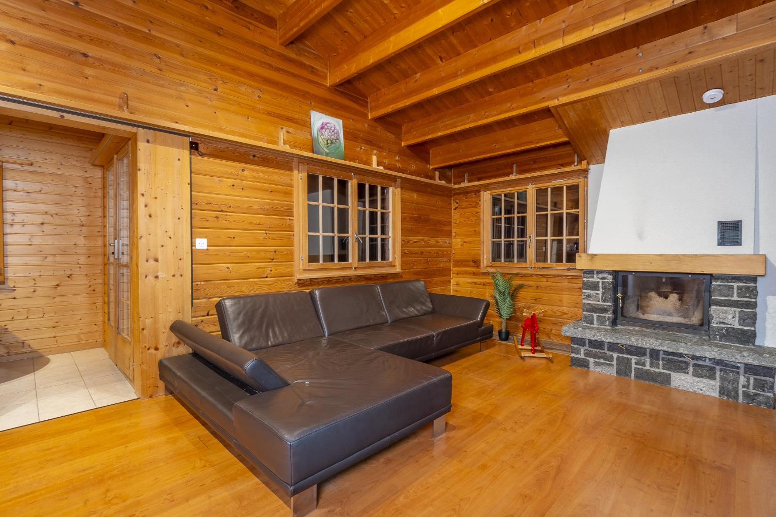 Chalet In The Nature Park With Fireplace Bbq