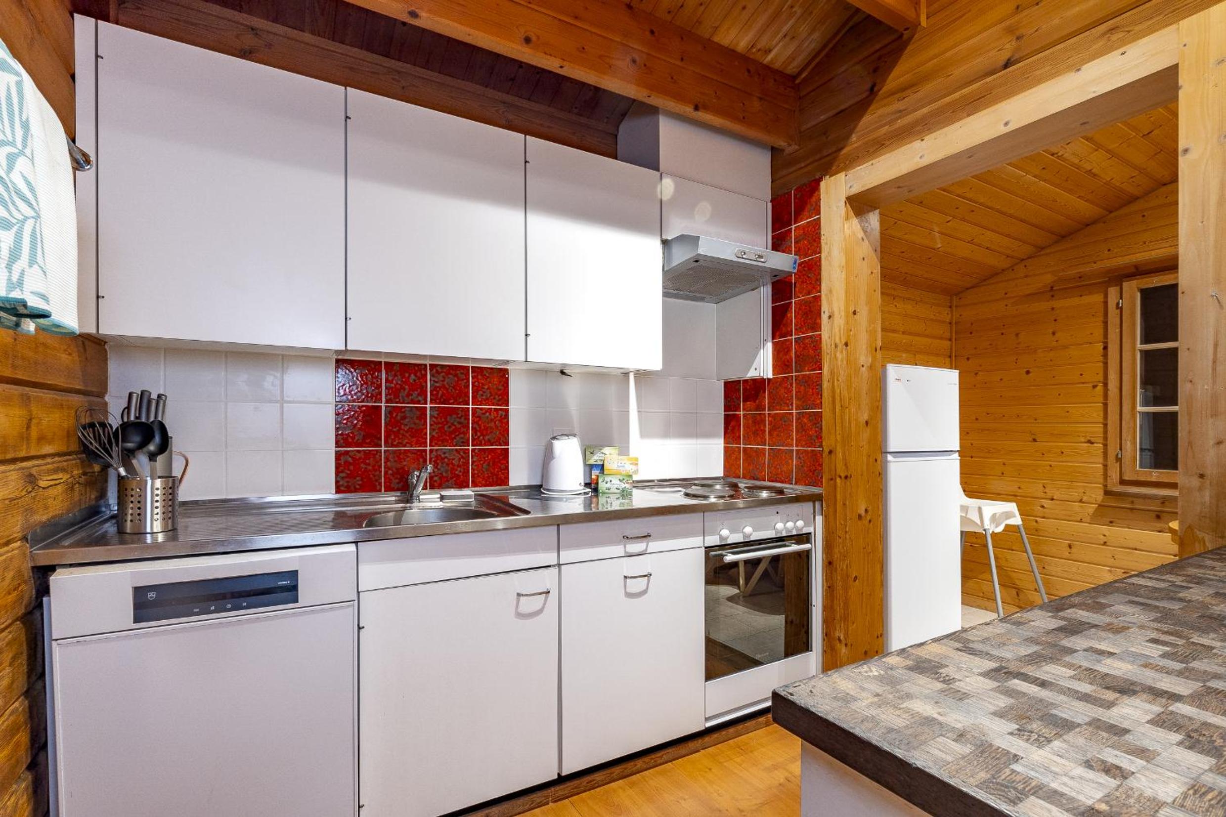 Chalet In The Nature Park With Fireplace Bbq