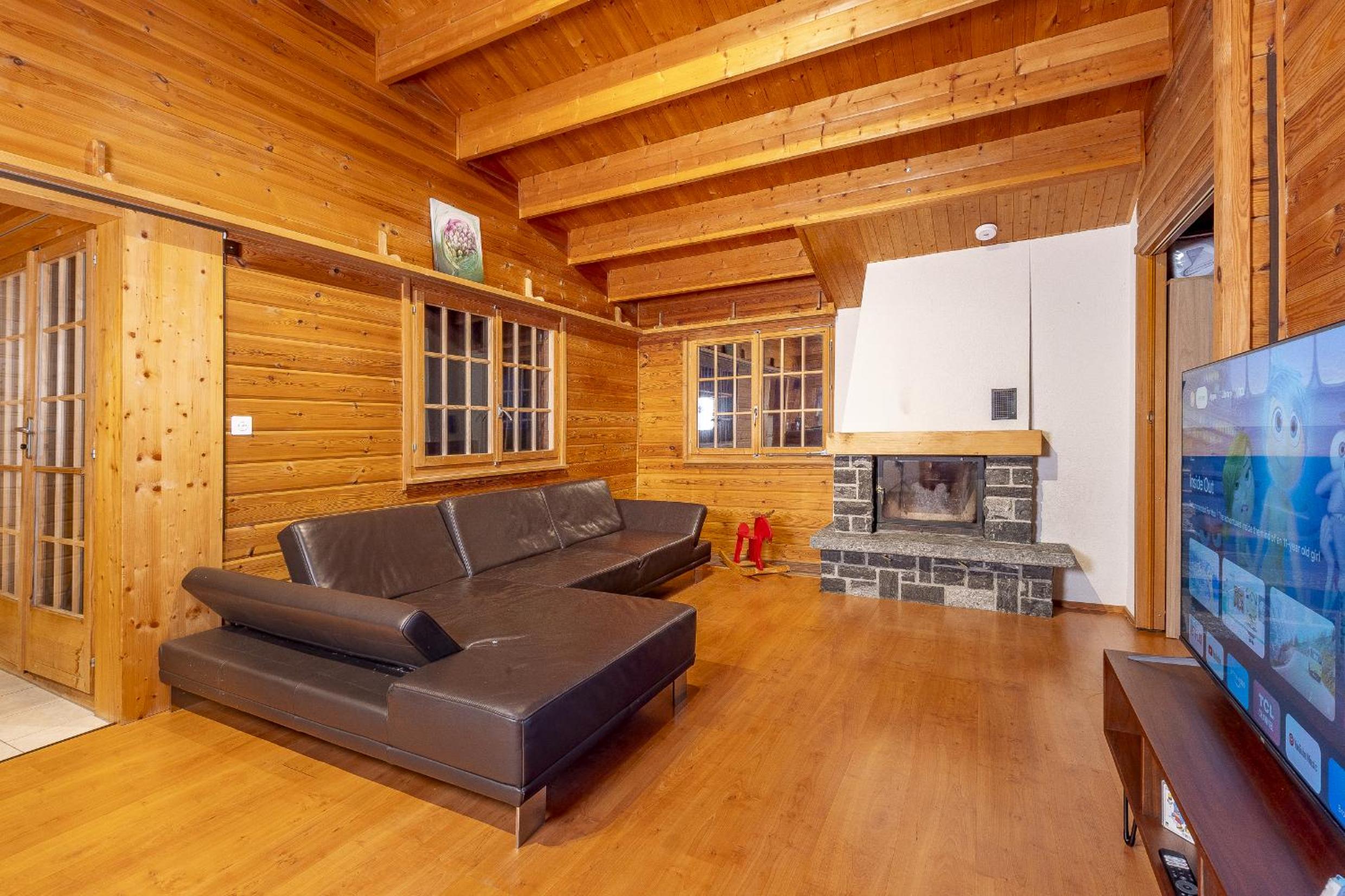 Chalet In The Nature Park With Fireplace Bbq