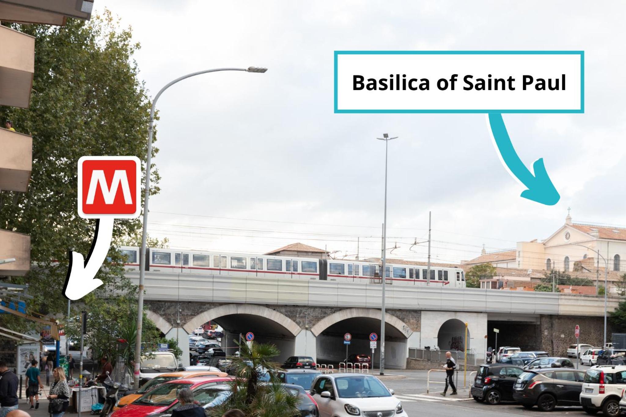 San Paolo Suites Metro Station