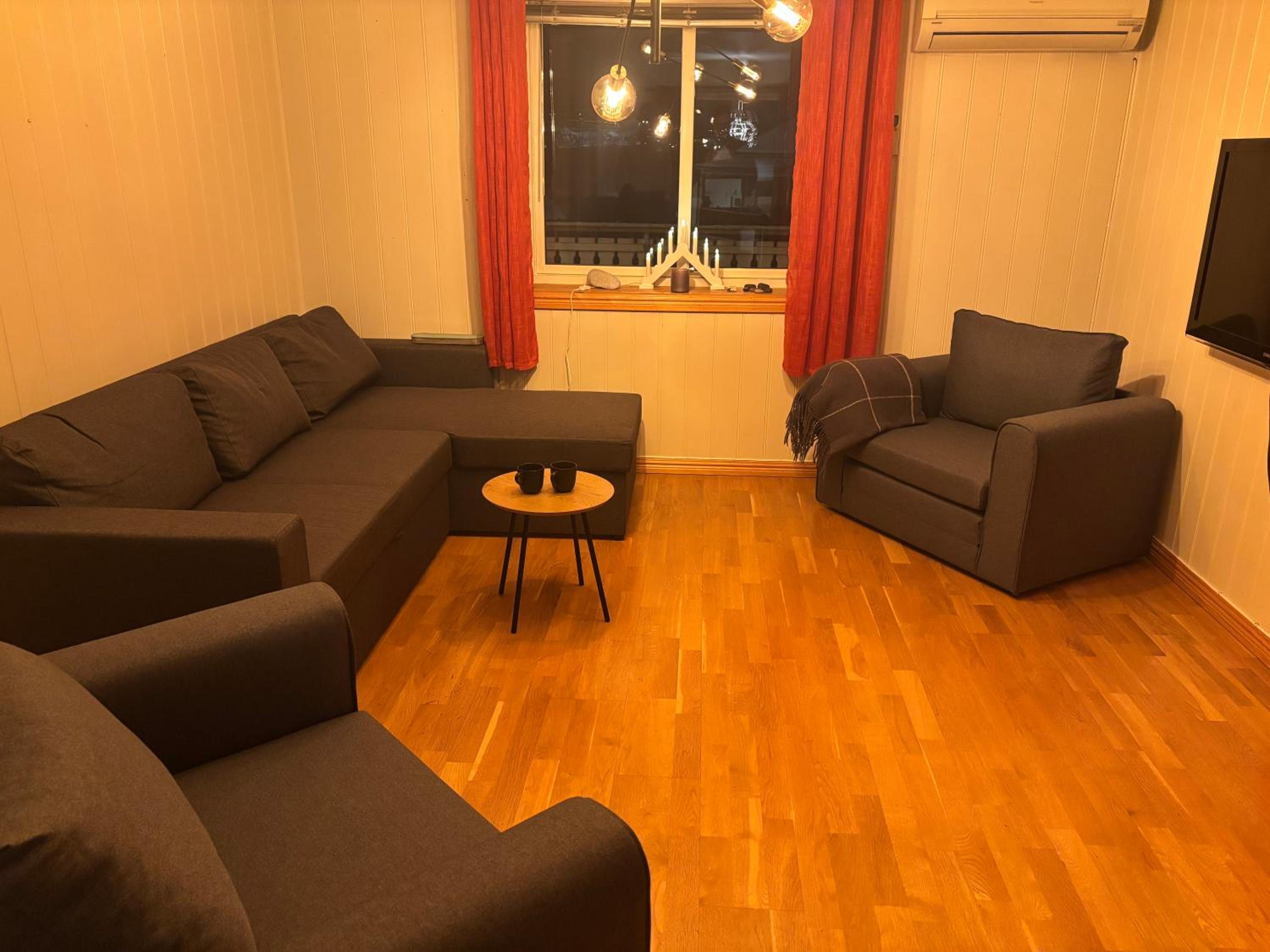 Sovesofa i stue, soveplasser til to view 2
