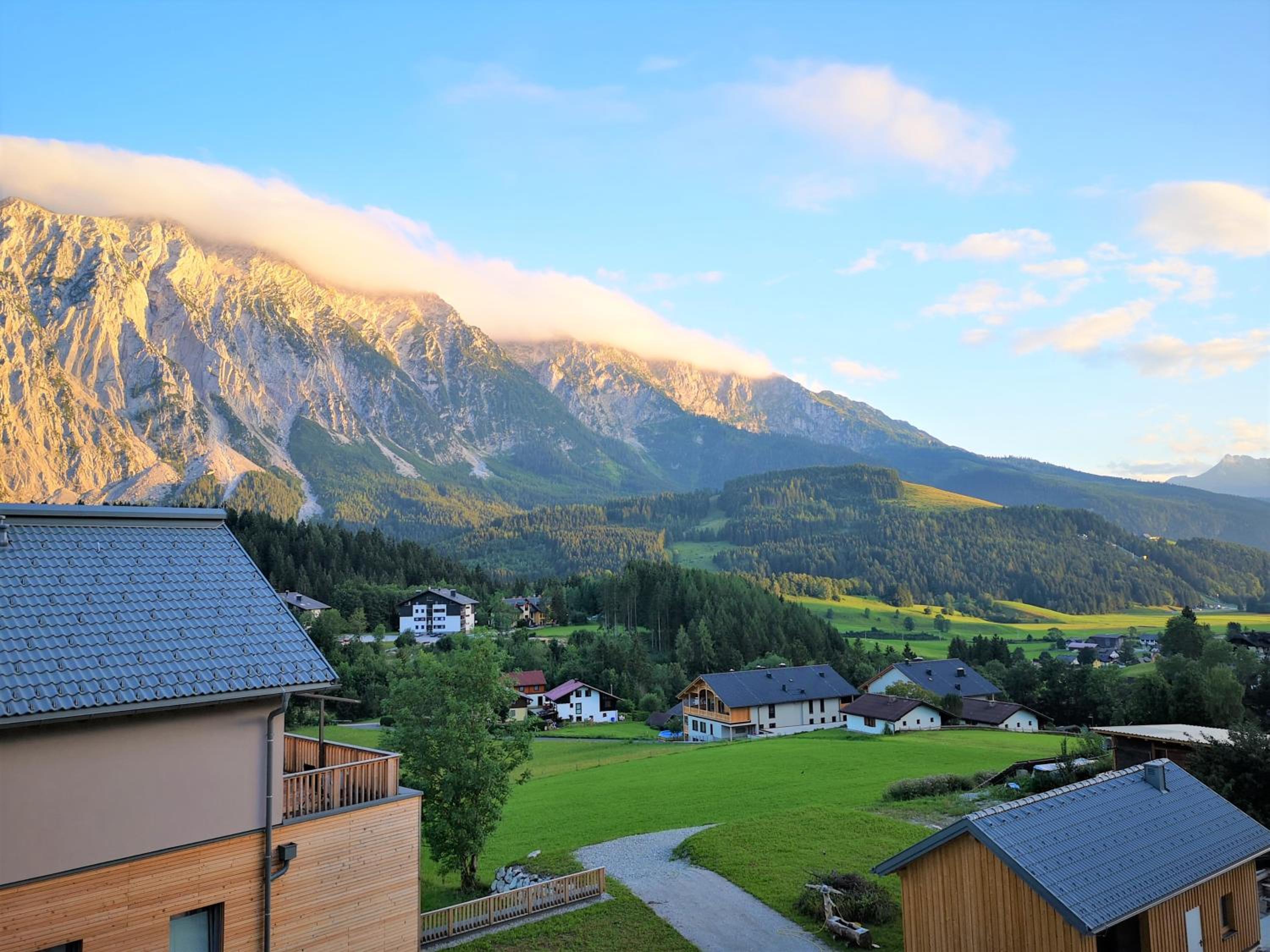 Tauplitz Panorama Apartment, 75qm, Balkon und Sauna