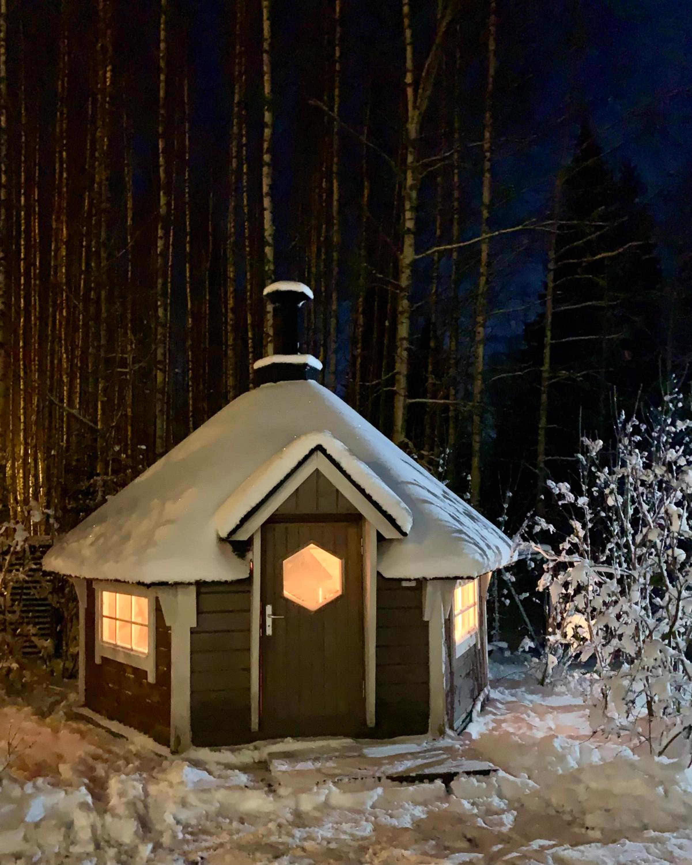Moderni vierasmökki