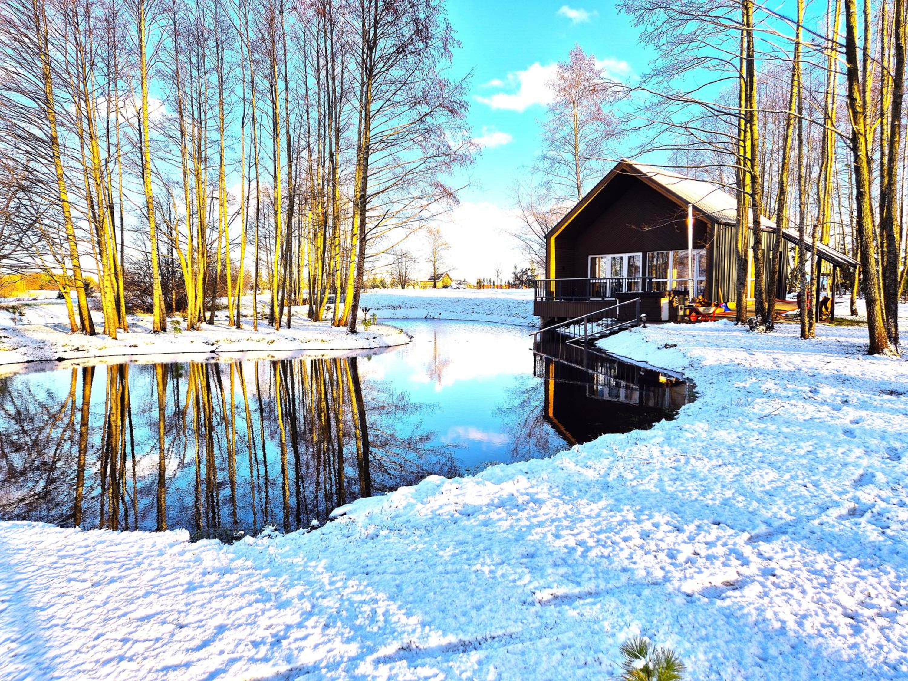 Župė Dream House with jacuzzi and sauna