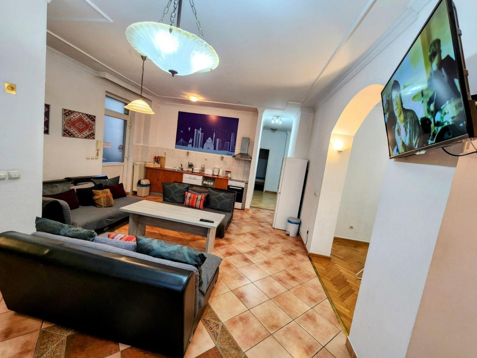 Authentic Belgrade Centre Apartment #3, Four Bedrooms and Two full Bathrooms view 5