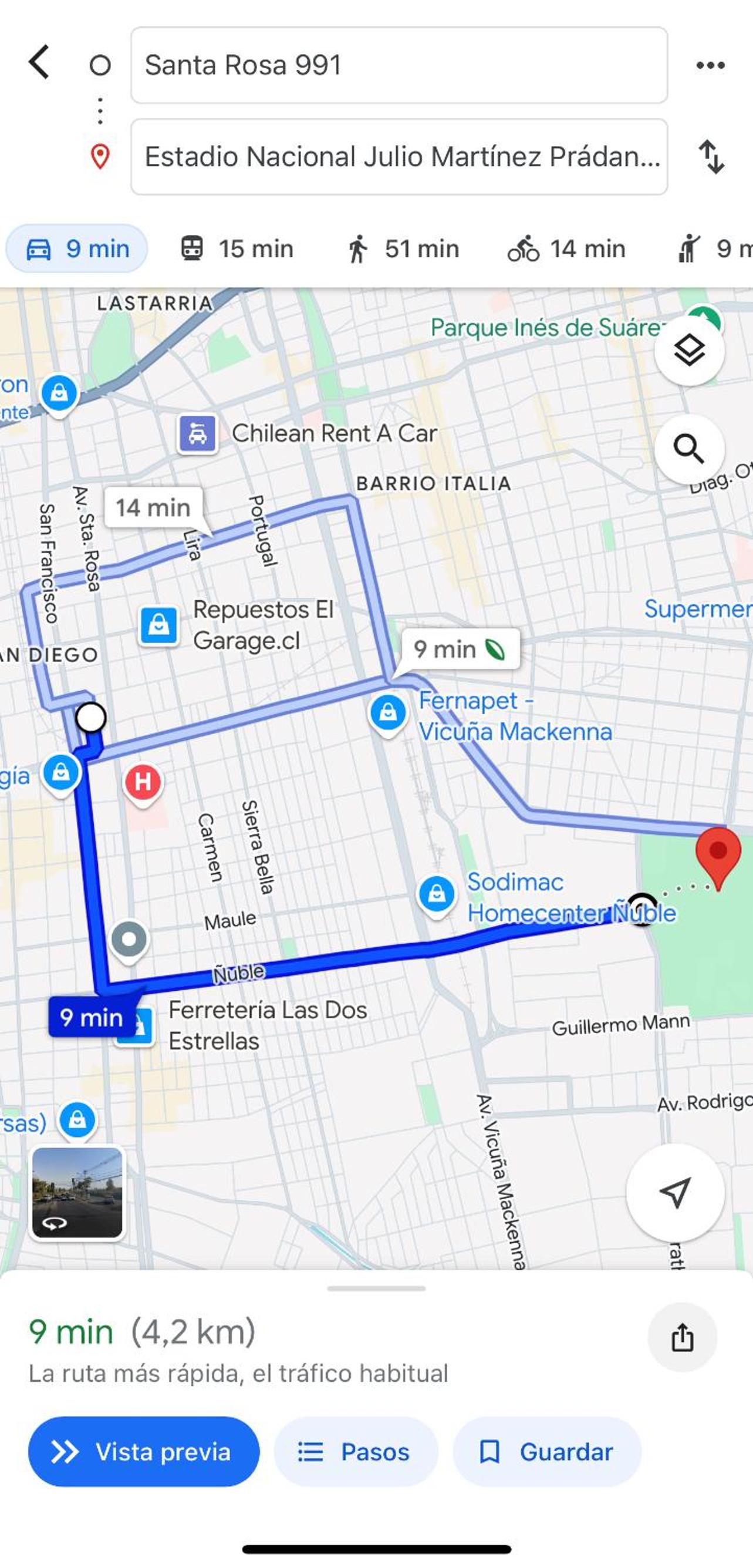 1A Metro Matta Fantasilandia T Caupolican Gendarmeria