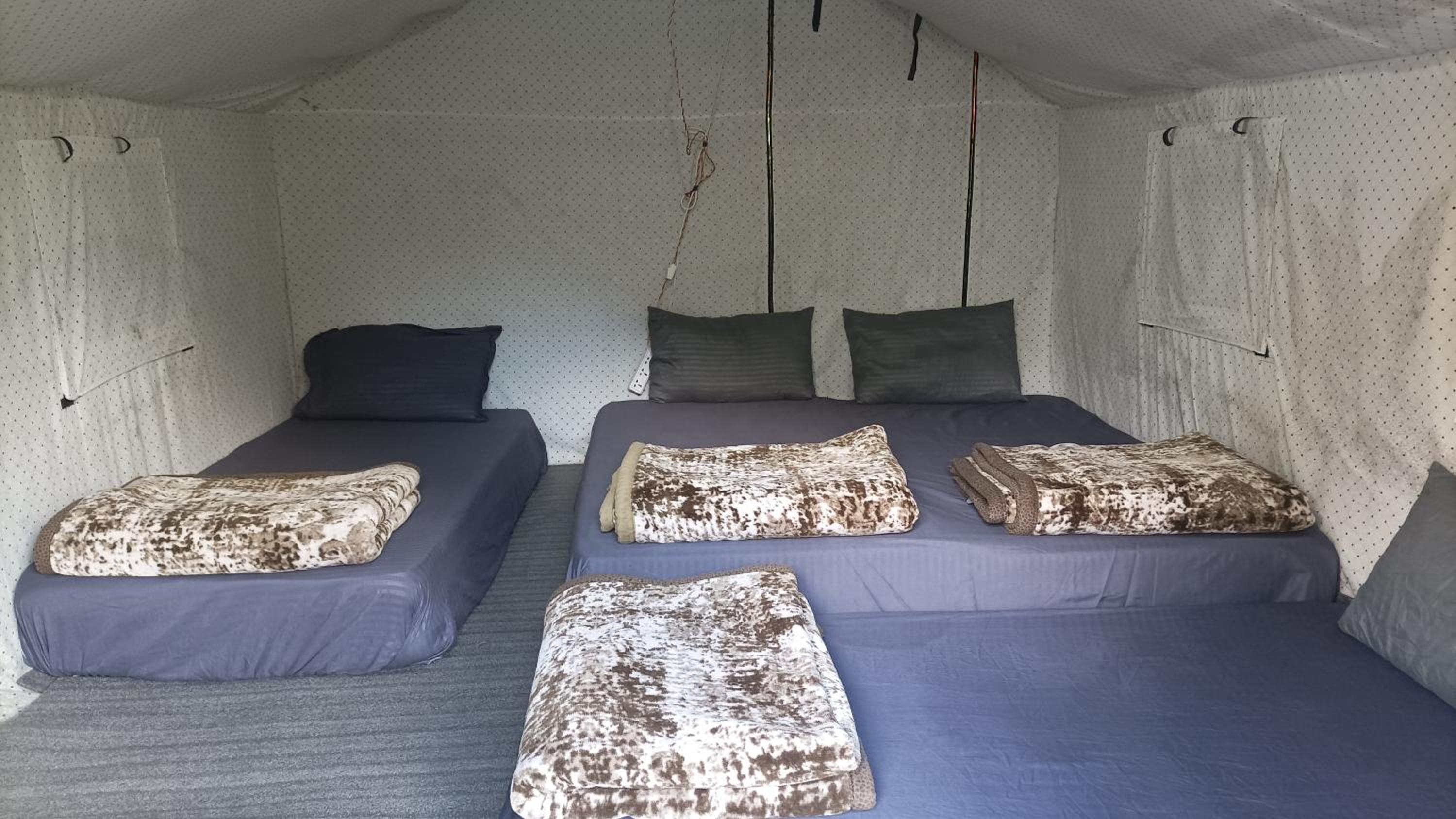 Top hill Manali camping view 5