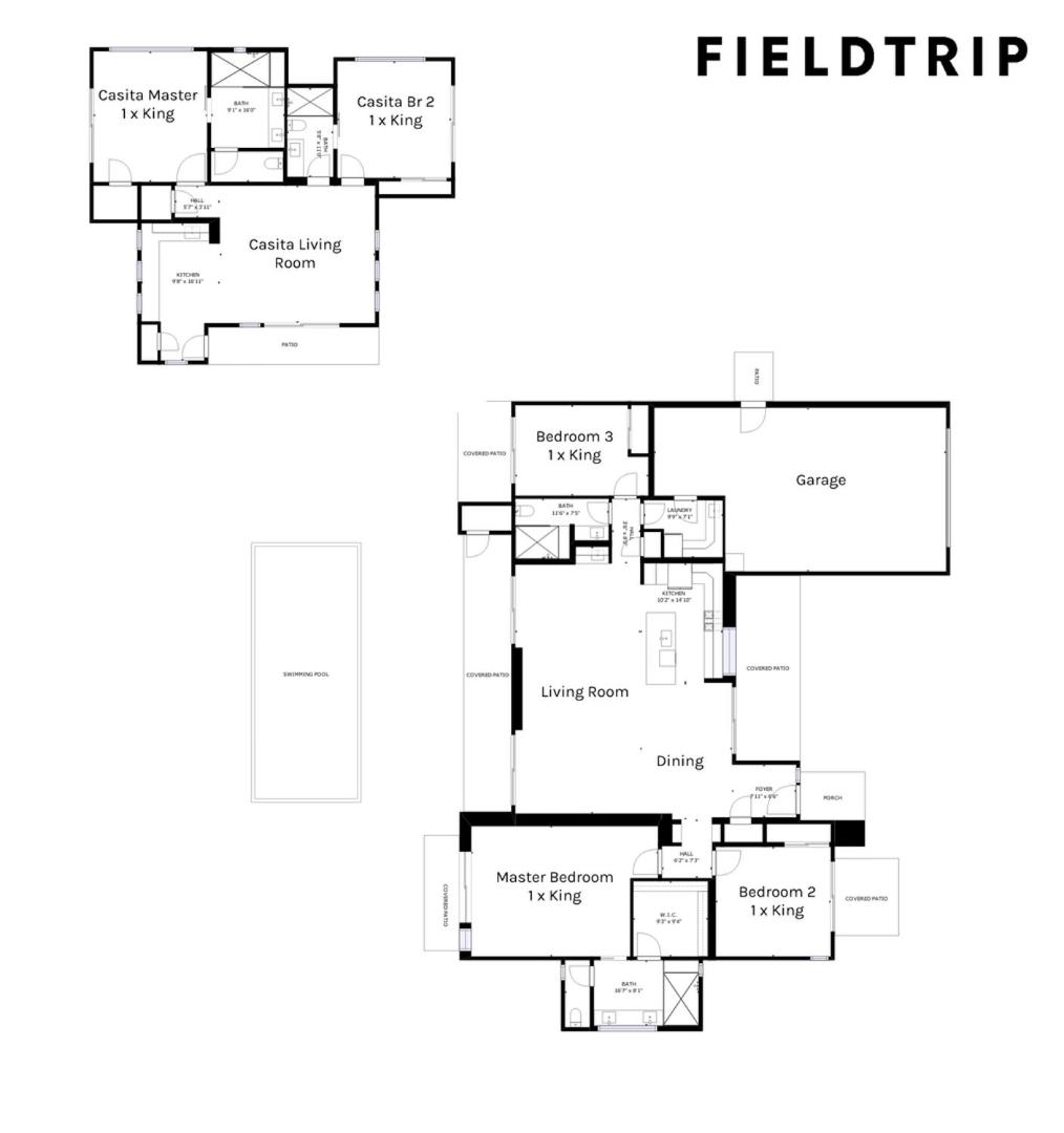 Alta House by Fieldtrip Near Park Entrance with Pool Spa Casita view 3