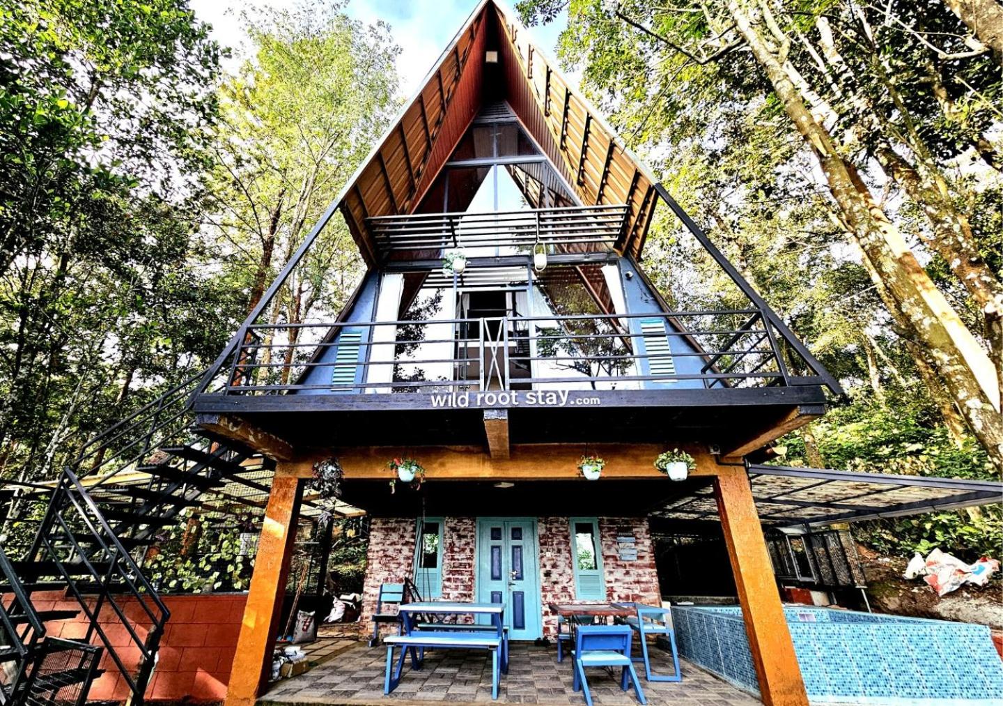 Wild root stay- Orchid Chalet view 4