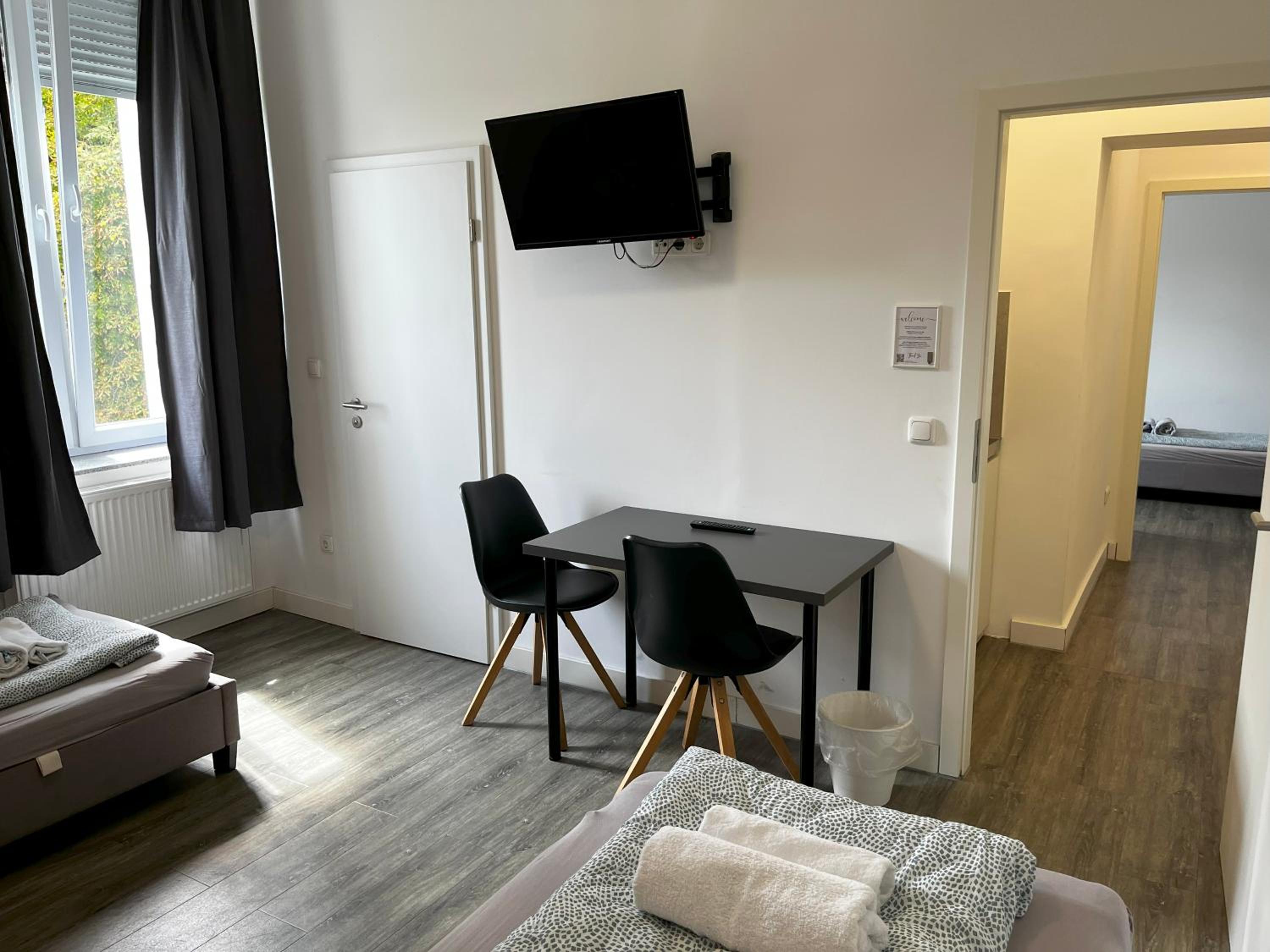 Two-Bedroom Private Suites with Bathroom & Kitchenette