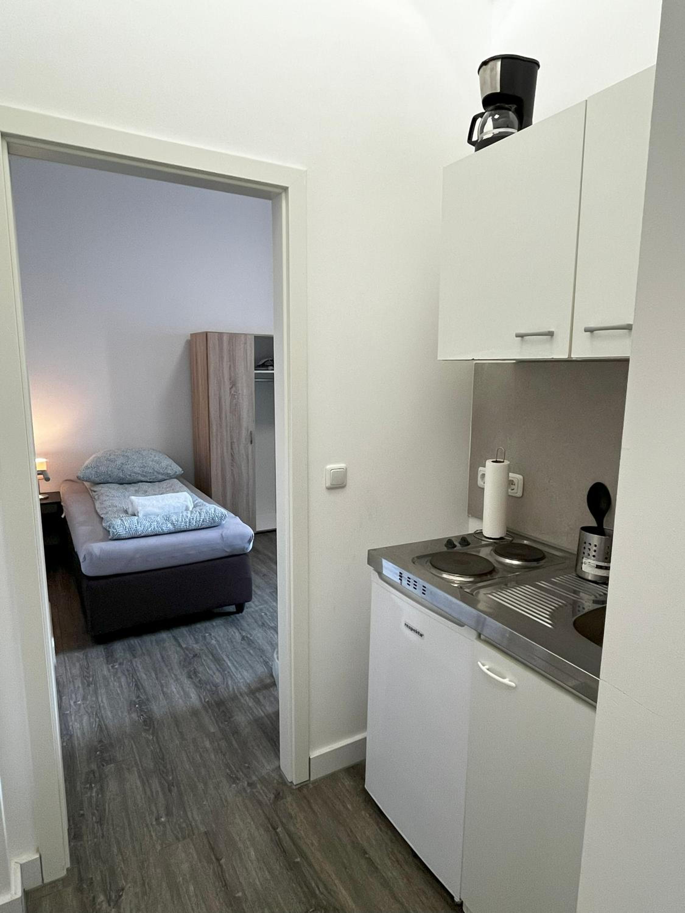 Two-Bedroom Private Suites with Bathroom & Kitchenette