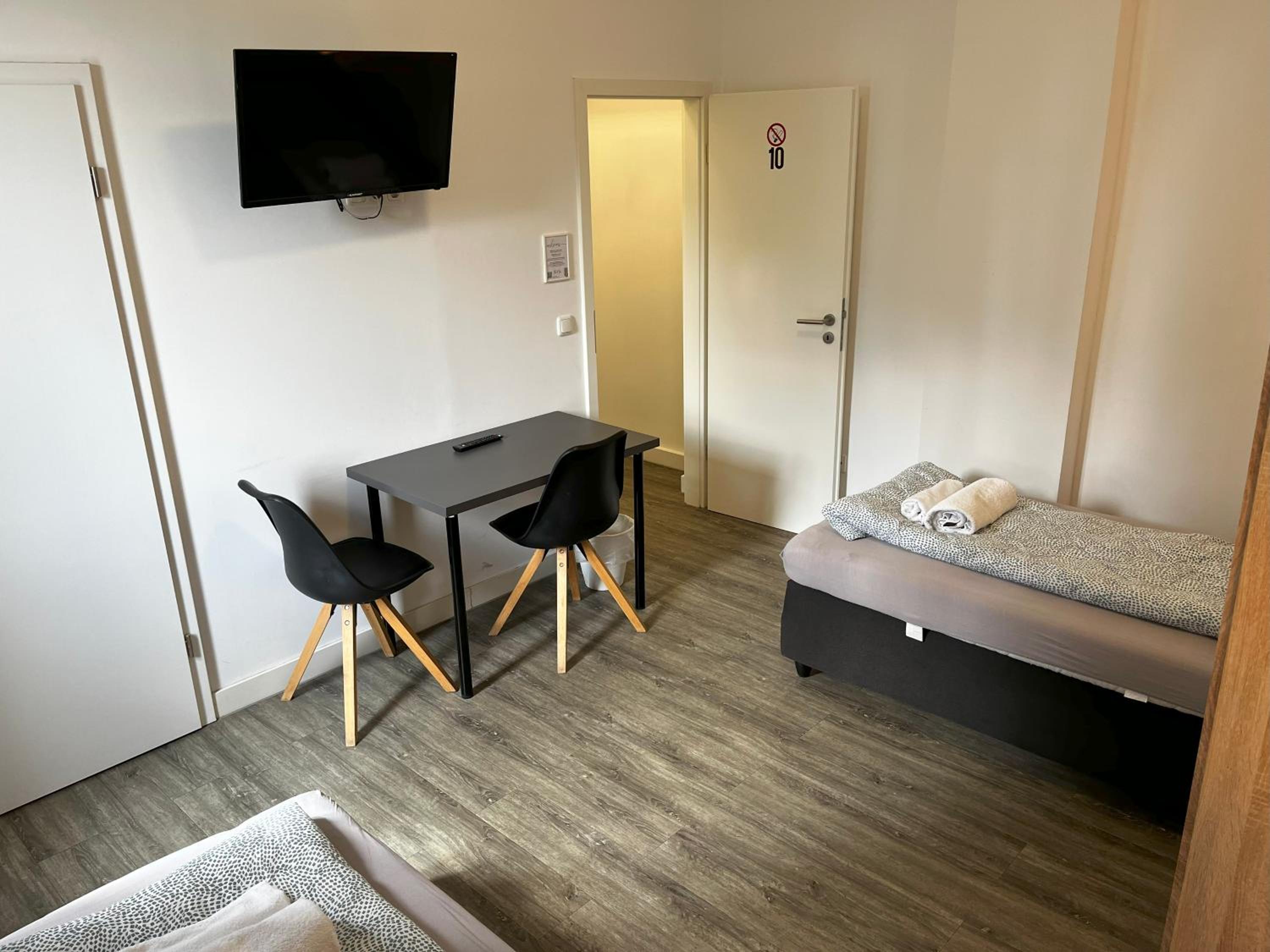 Two-Bedroom Private Suites with Bathroom & Kitchenette