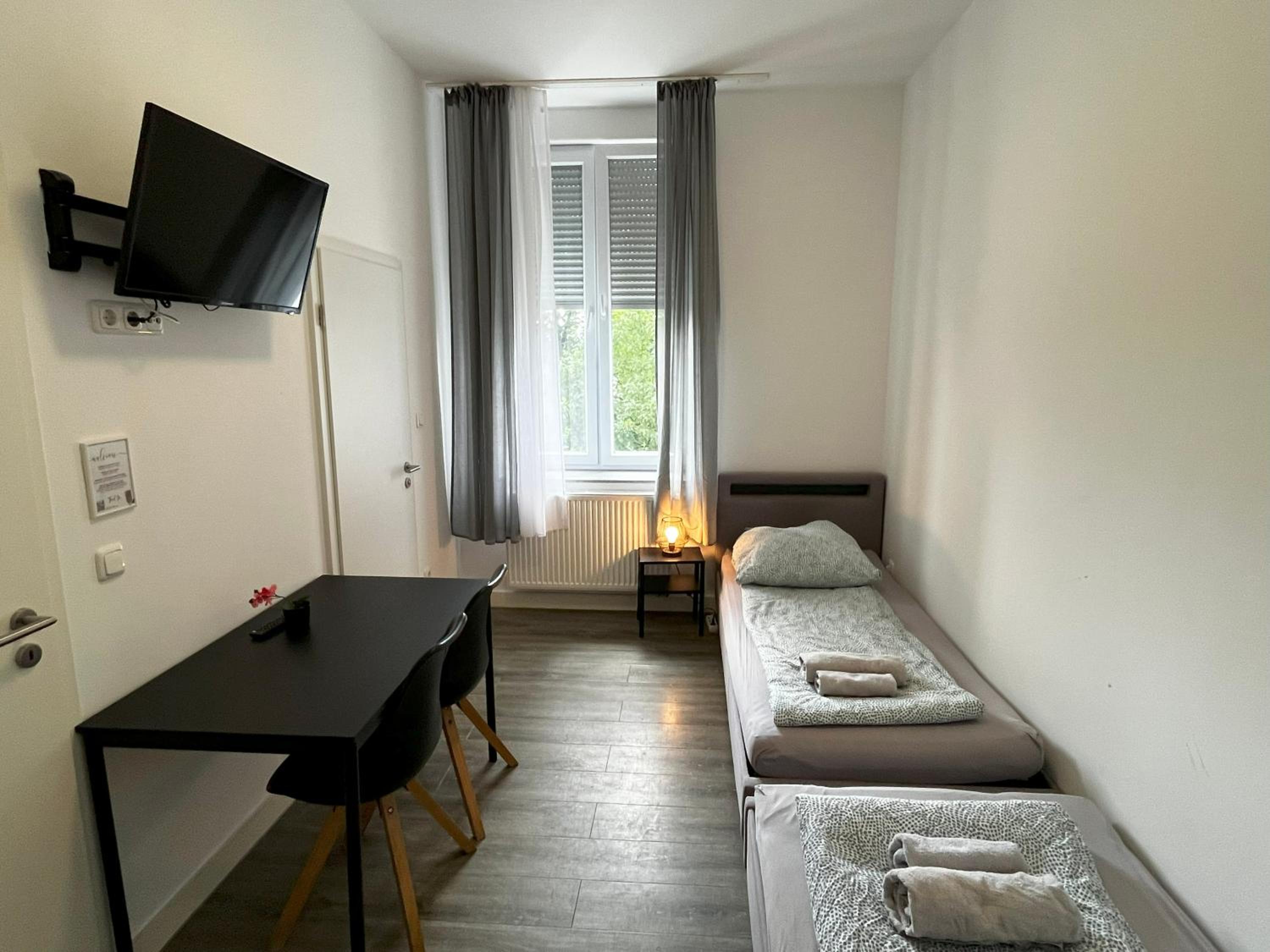 Two-Bedroom Private Suites with Bathroom & Kitchenette