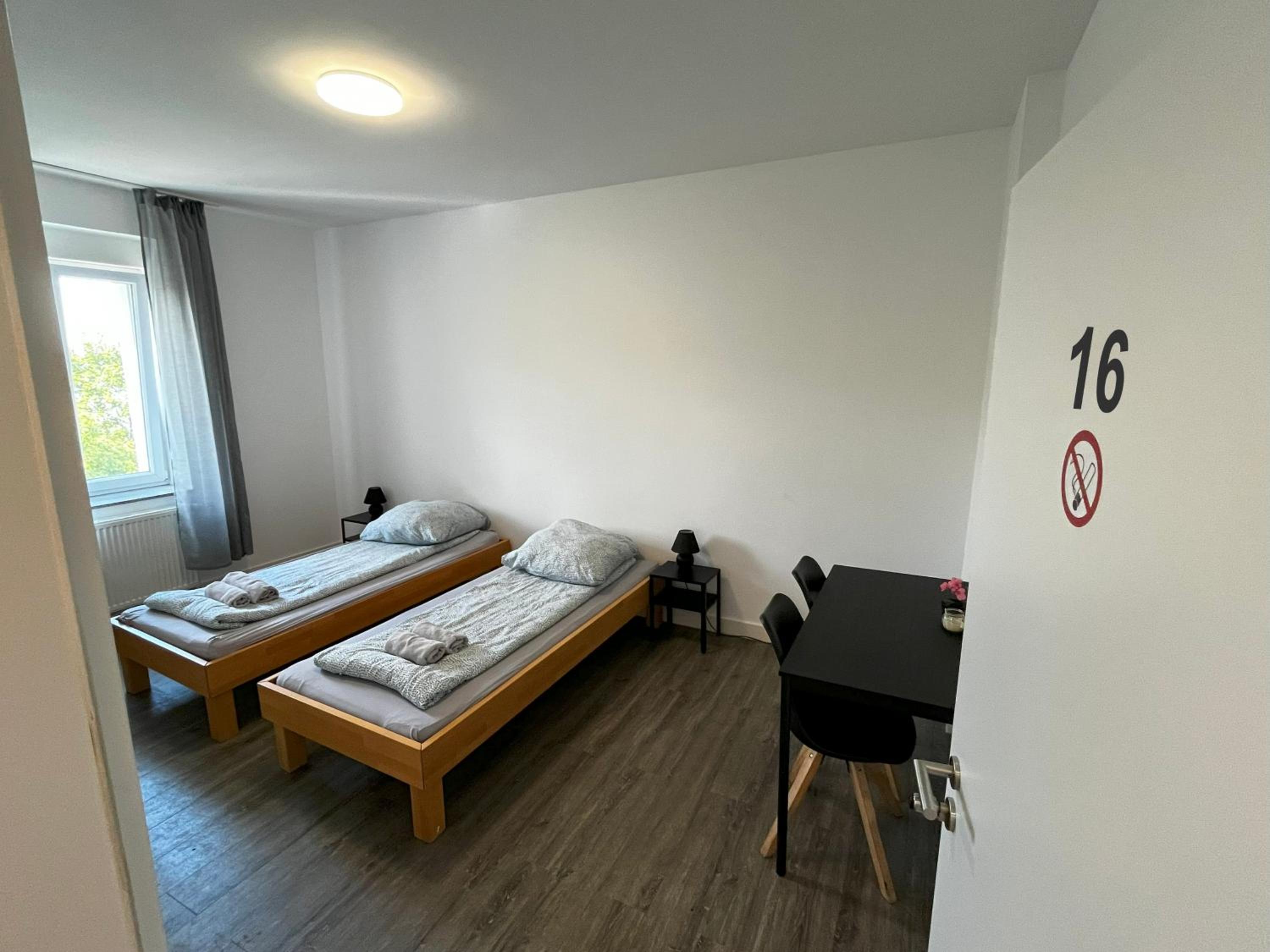 Two-Bedroom Private Suites with Bathroom & Kitchenette