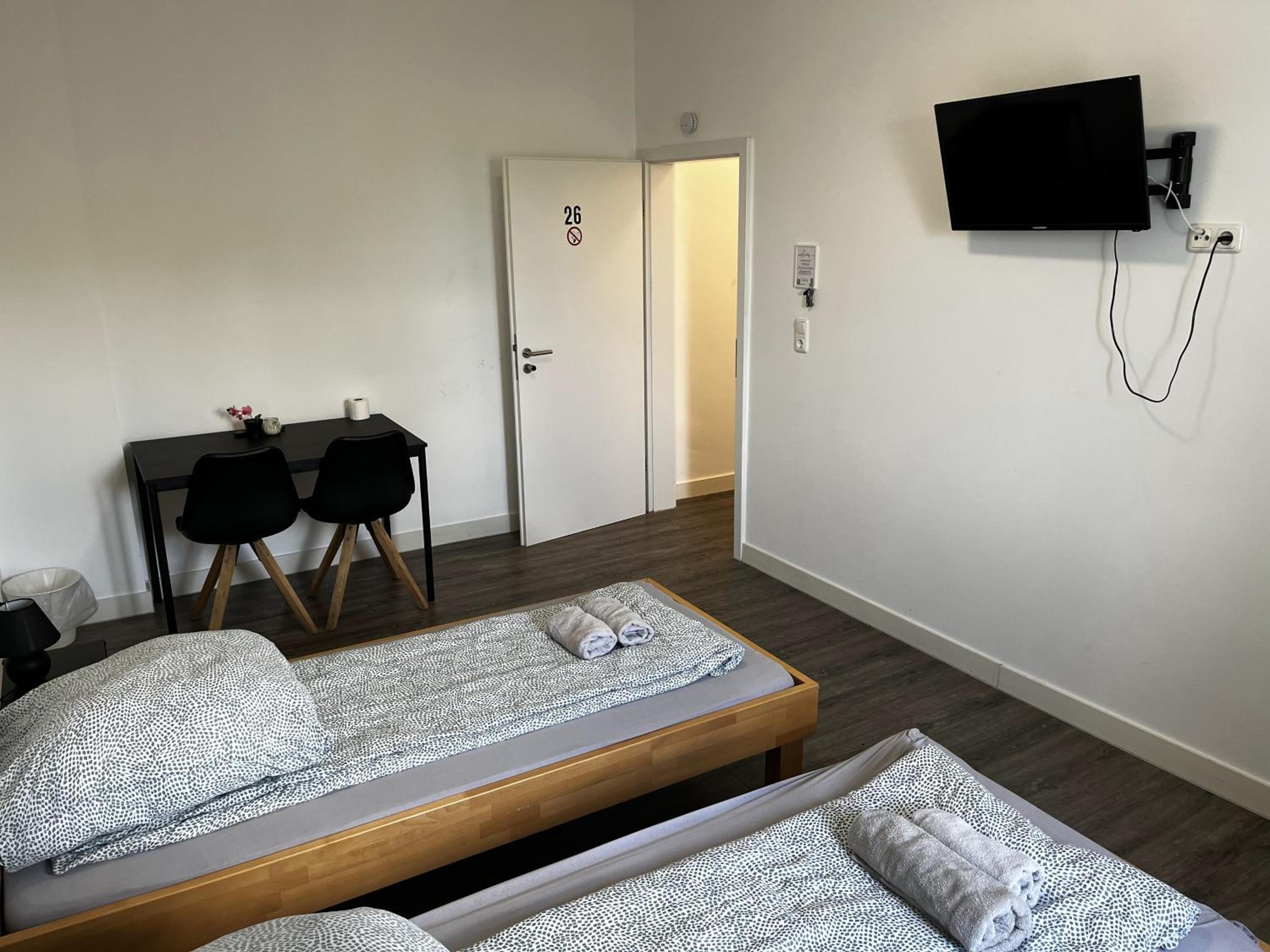Two-Bedroom Private Suites with Bathroom & Kitchenette