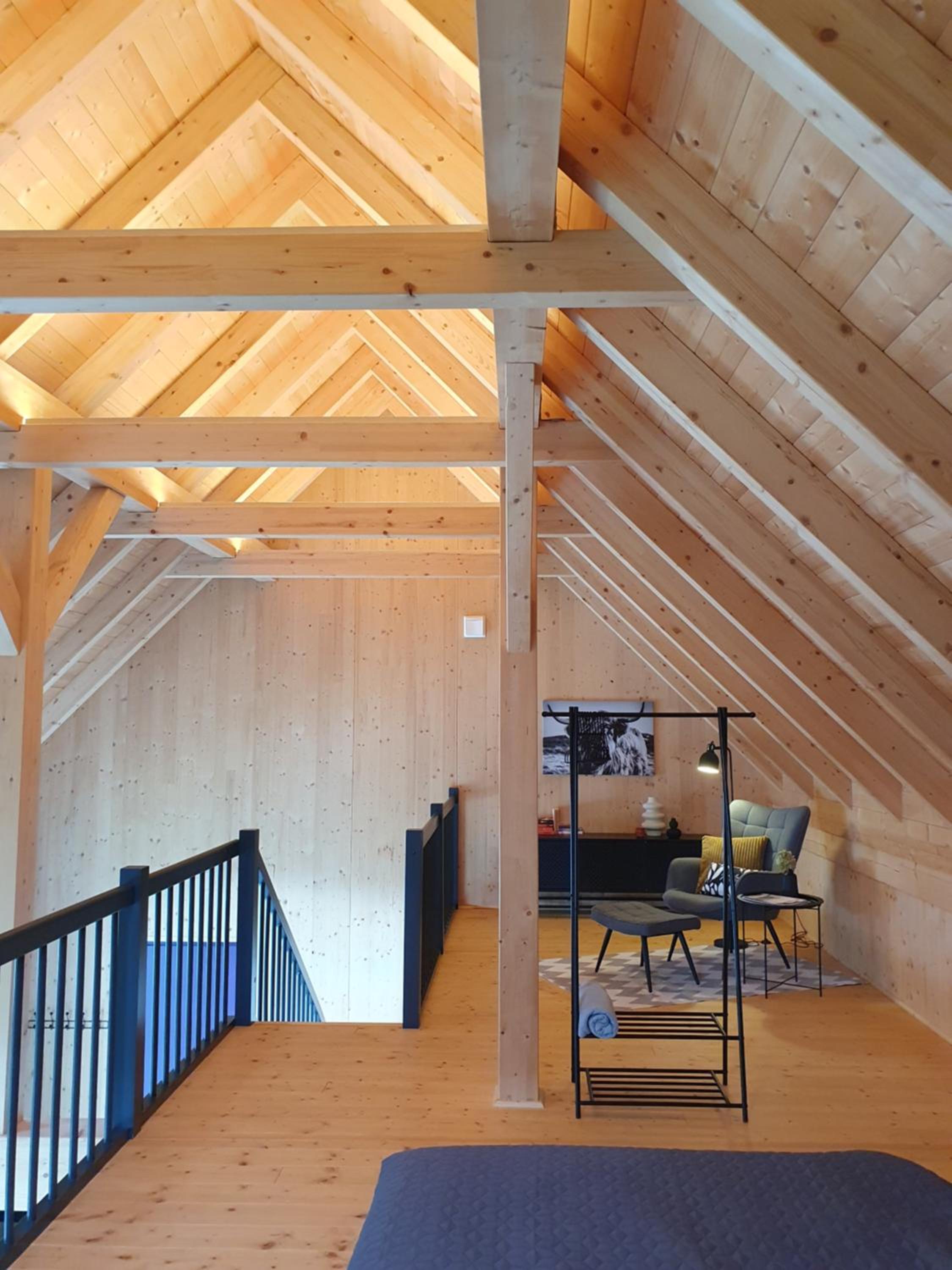 Odenwald-Lodge mit Infrarotsauna und E-Ladestation "Haus Purpur" view 5