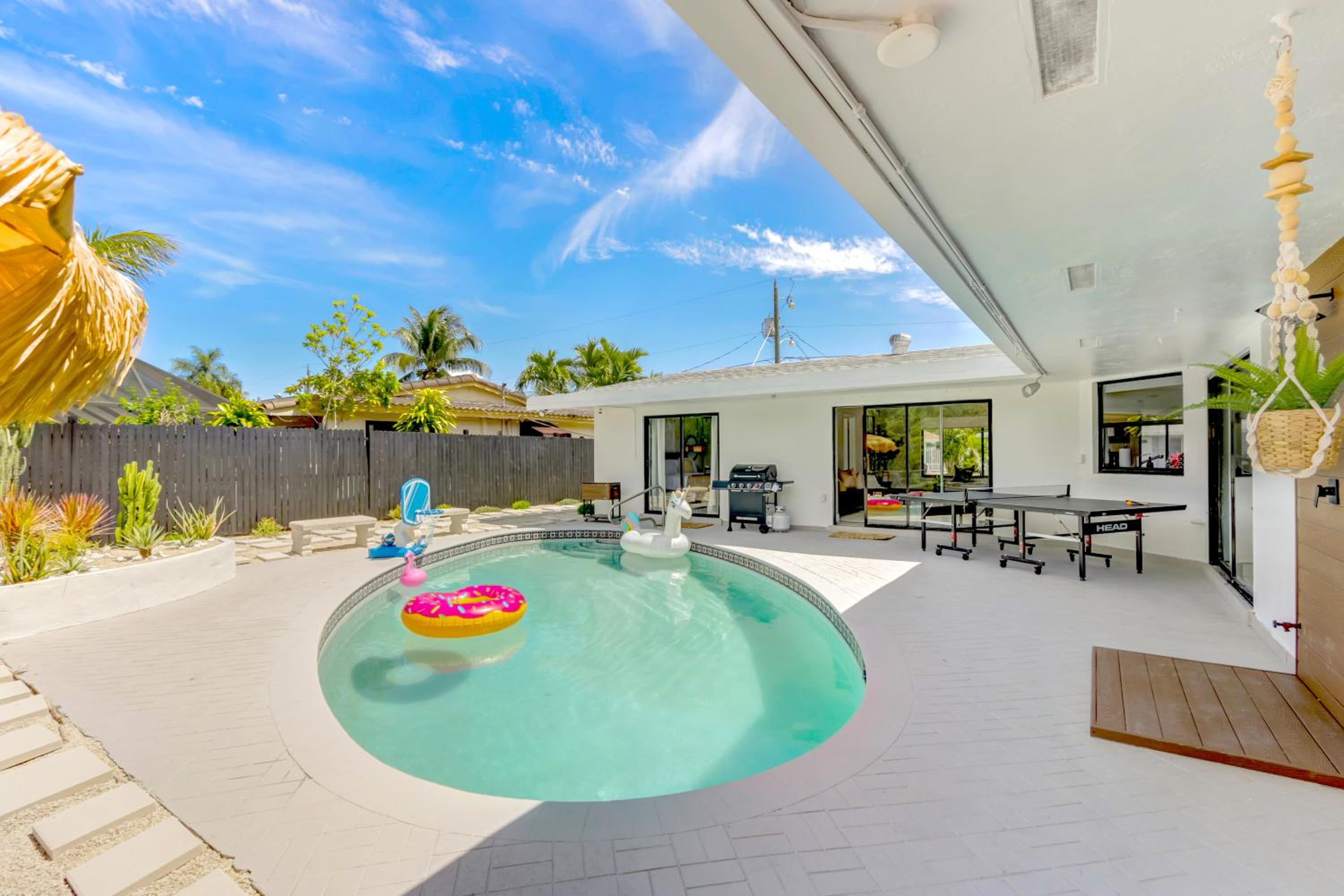 Oasis Miami Villa Pingpong 10Mn from Beach