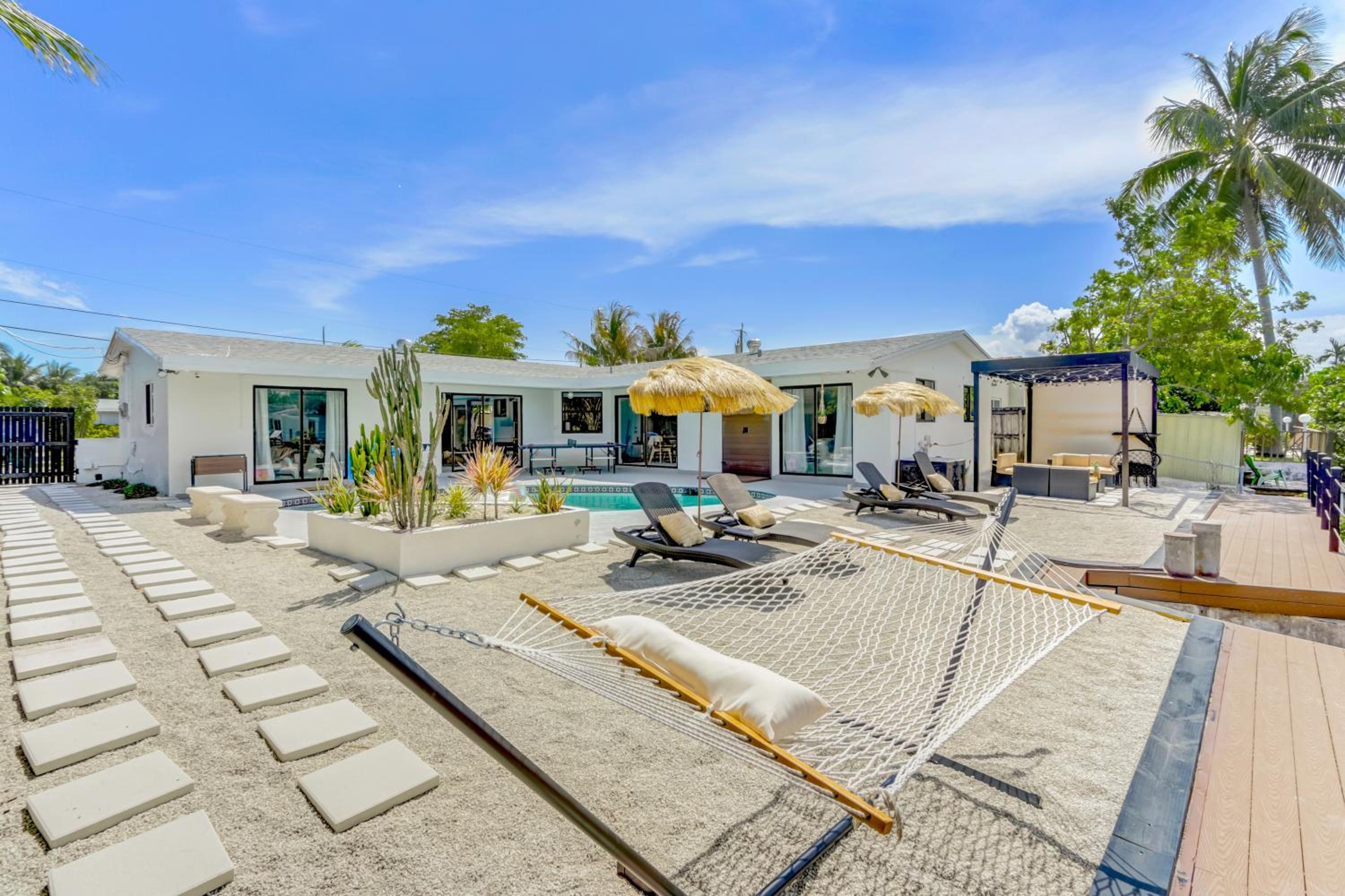 Oasis Miami Villa Pingpong 10Mn from Beach