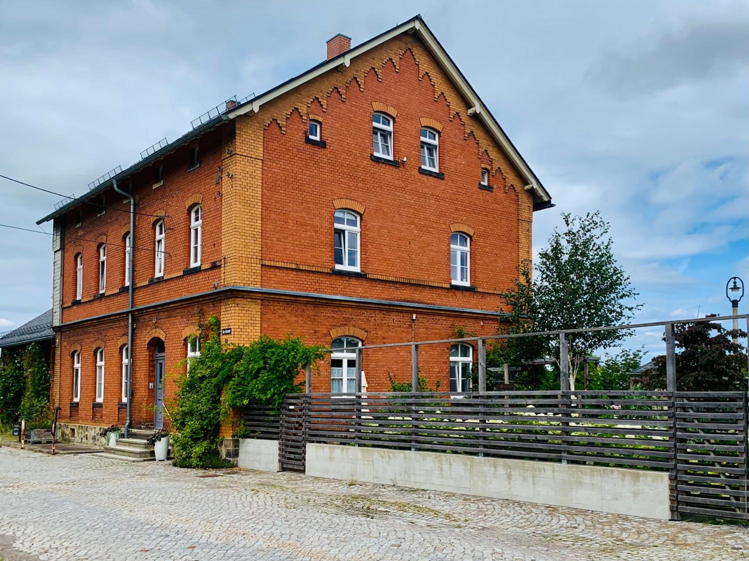 Bahnhof Frauenstein SCHLOSSBLICK view 2