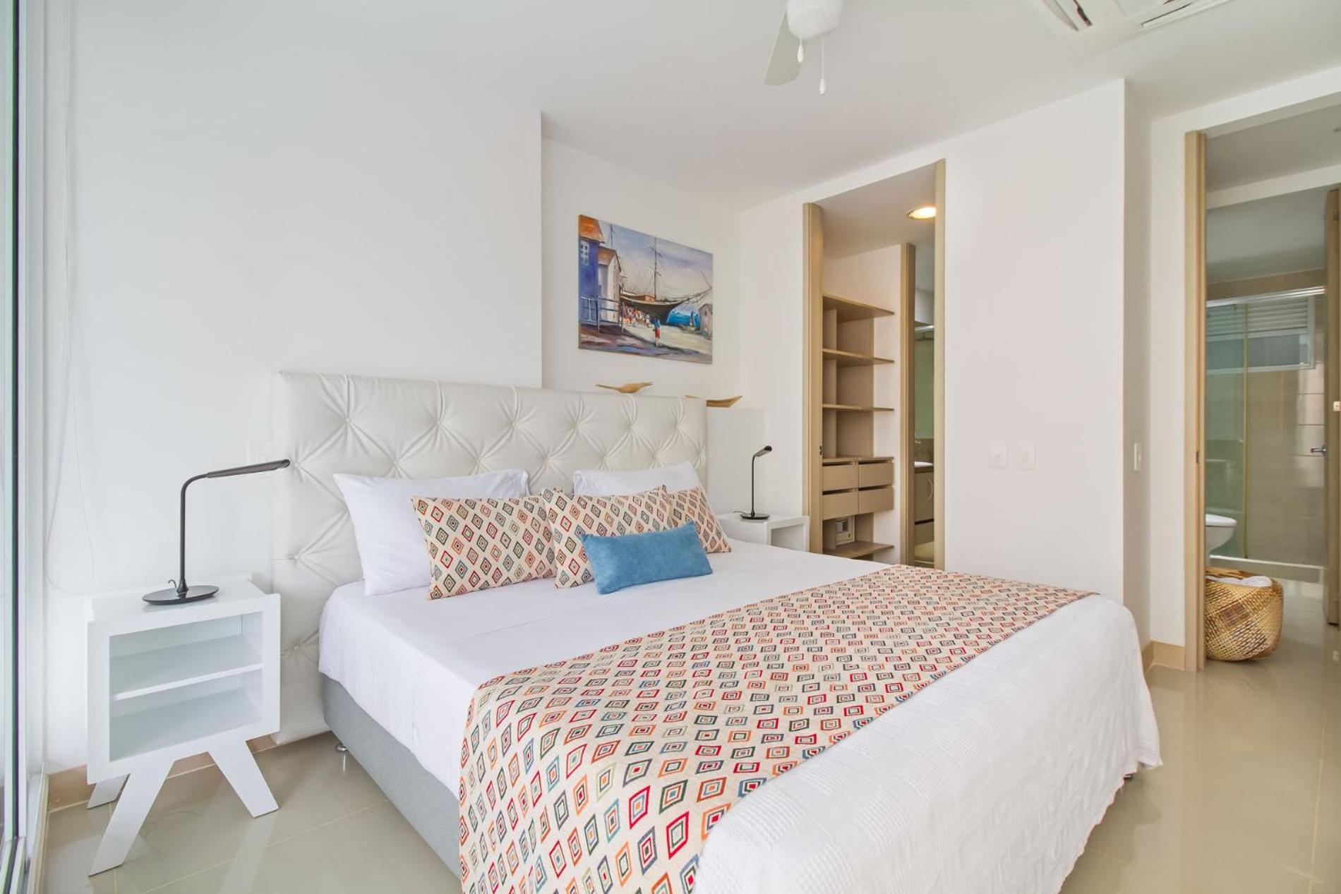 Descanso y playa, cómodo apartamento en Kuali, Santa Marta
