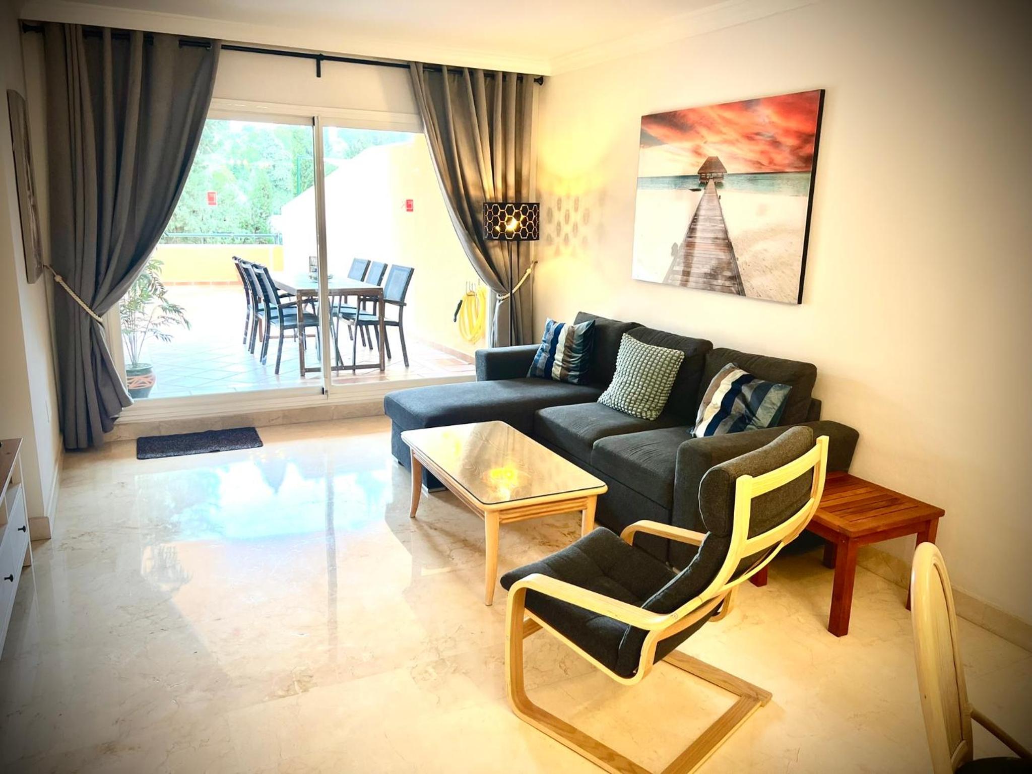 2 bed Elviria - 65sqm Terrace - Pools - Walk to Beach view 3