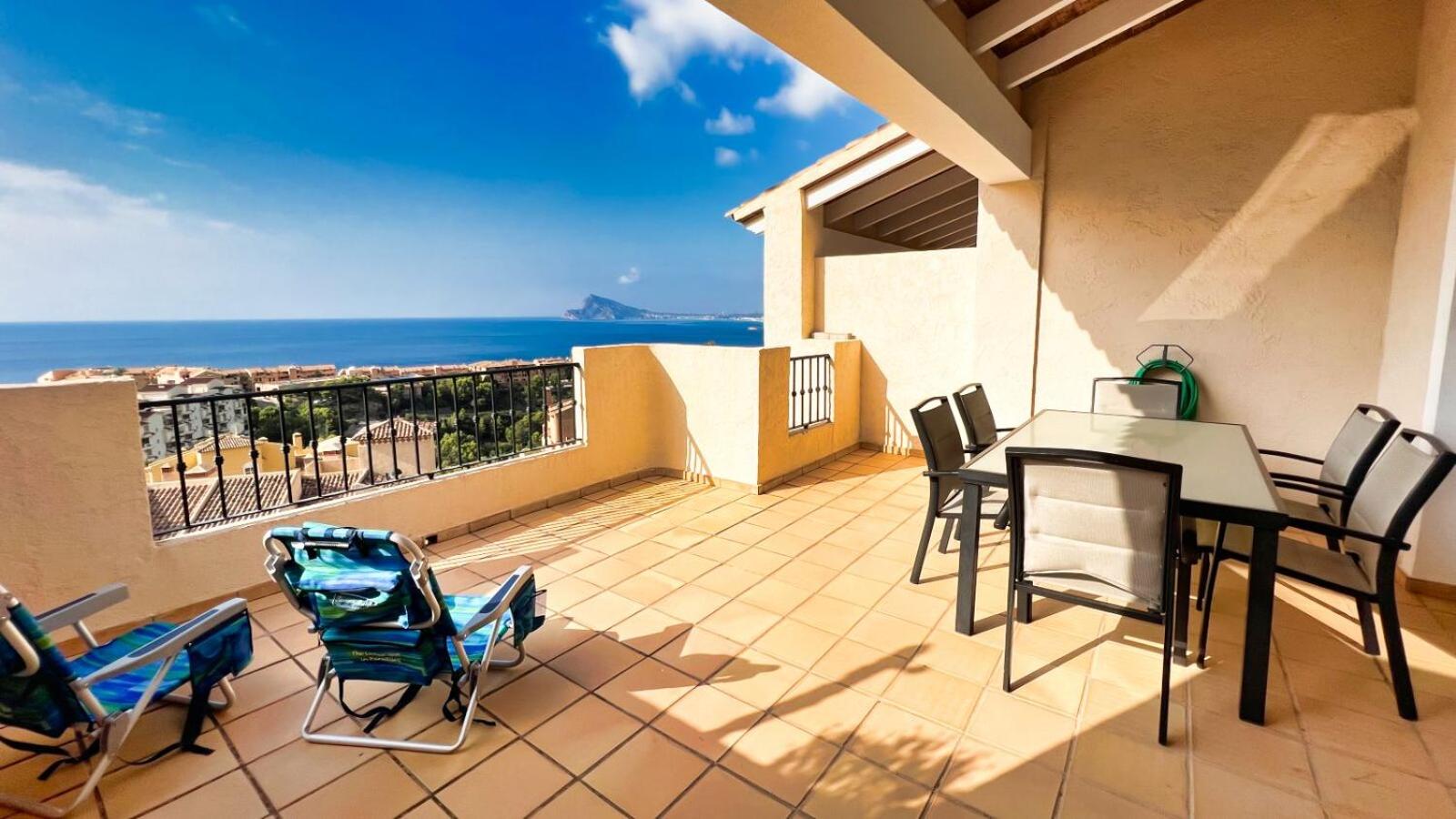 Private Seaviews Cozy Chalet in Altea
