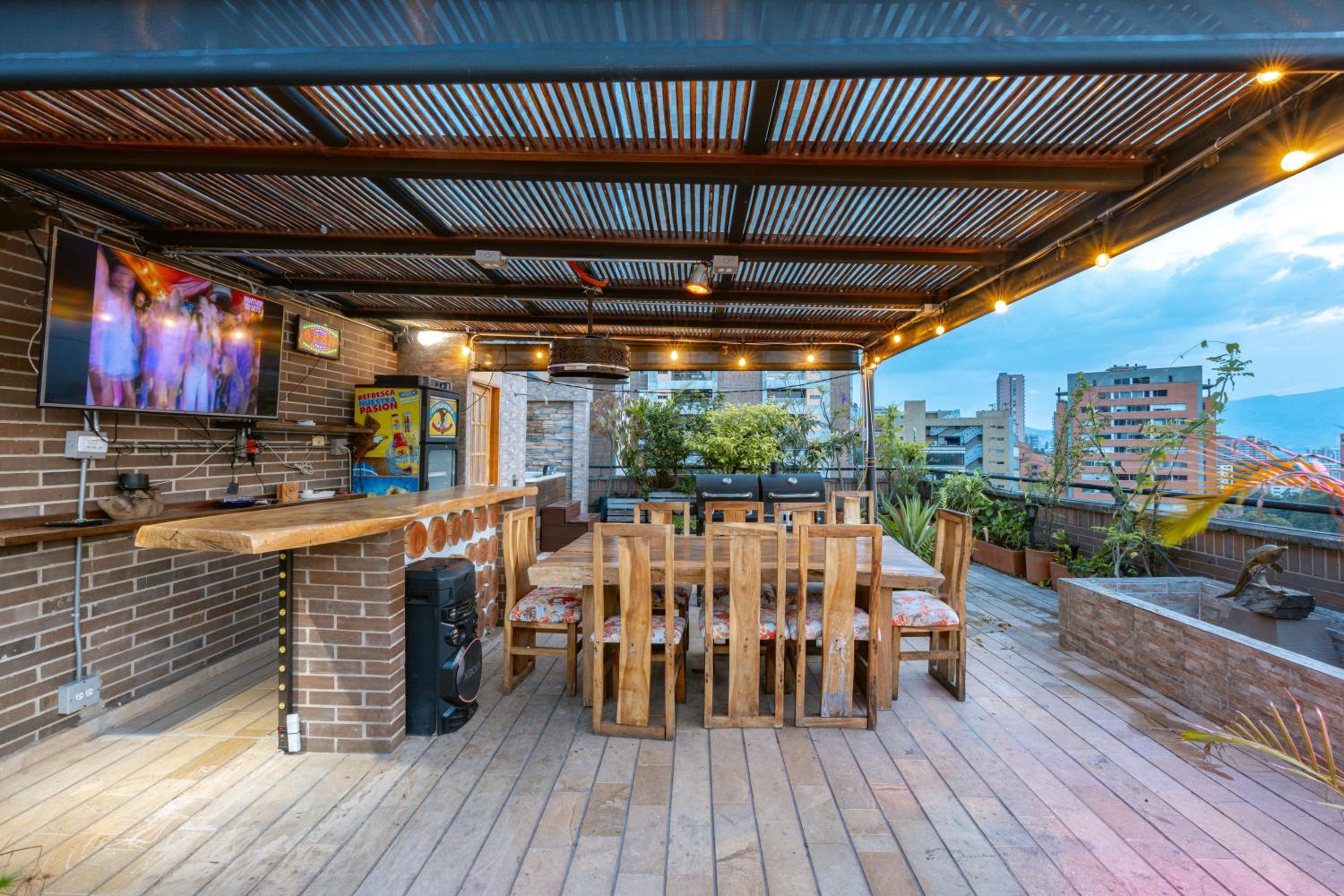 Penthouses each with Private Sky Bar & Jacuzzi in Medellin