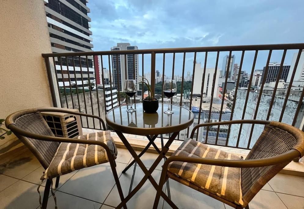 Hotel Estudio Moderno Com Varanda No Coracao De Sp